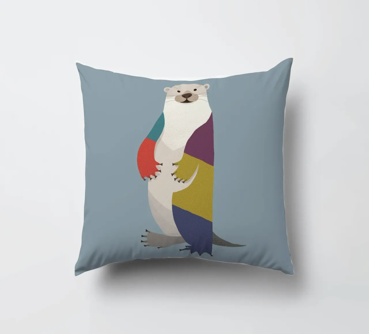 Lontra cuscino da The Printed Sparrow