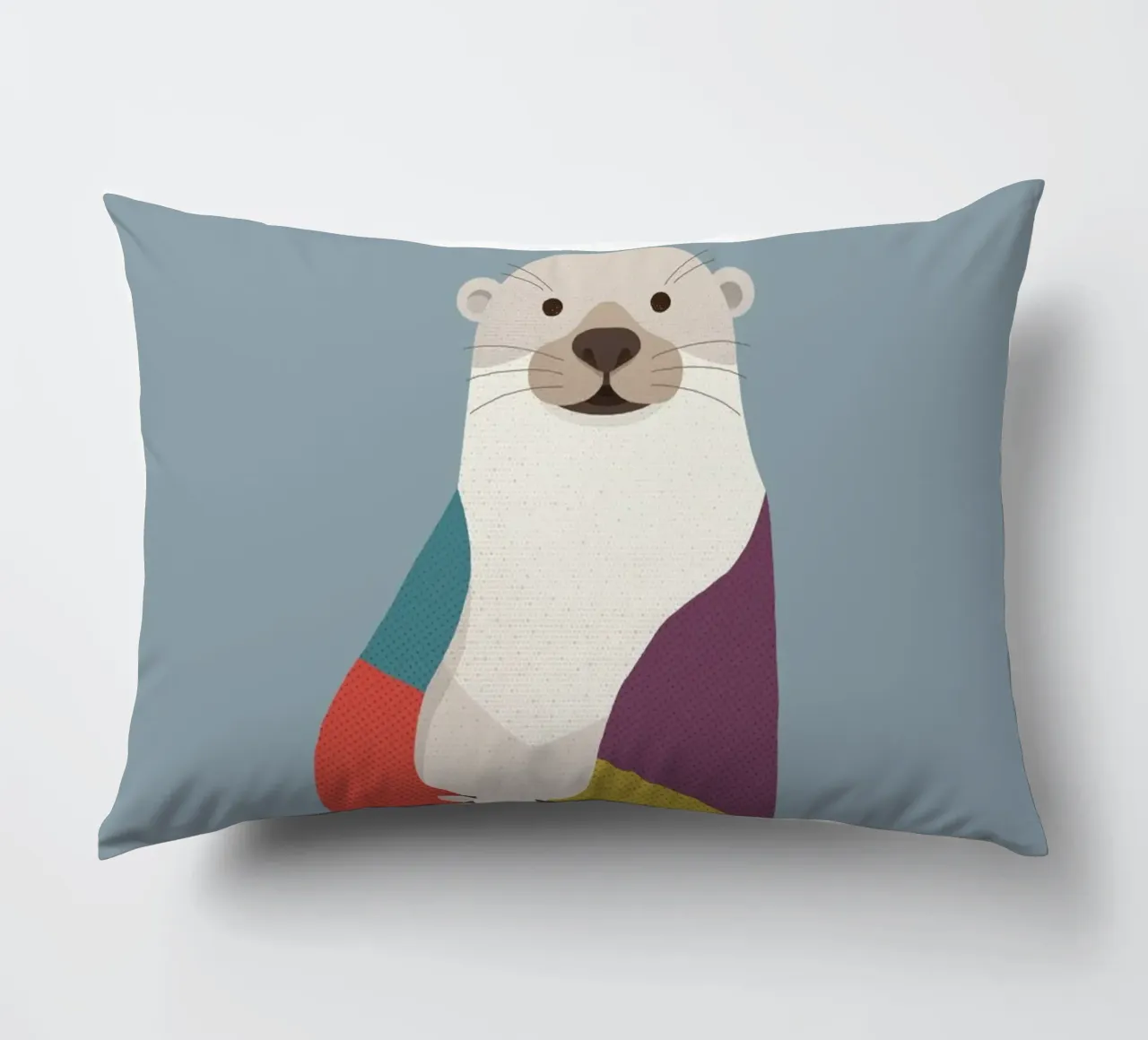 Lontra cuscino da The Printed Sparrow