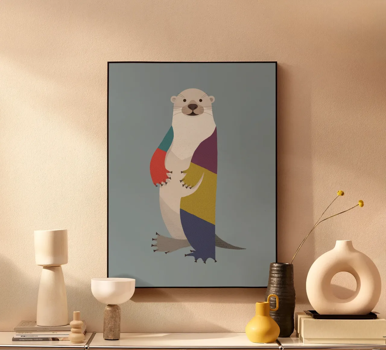 Lontra plexiglass da The Printed Sparrow