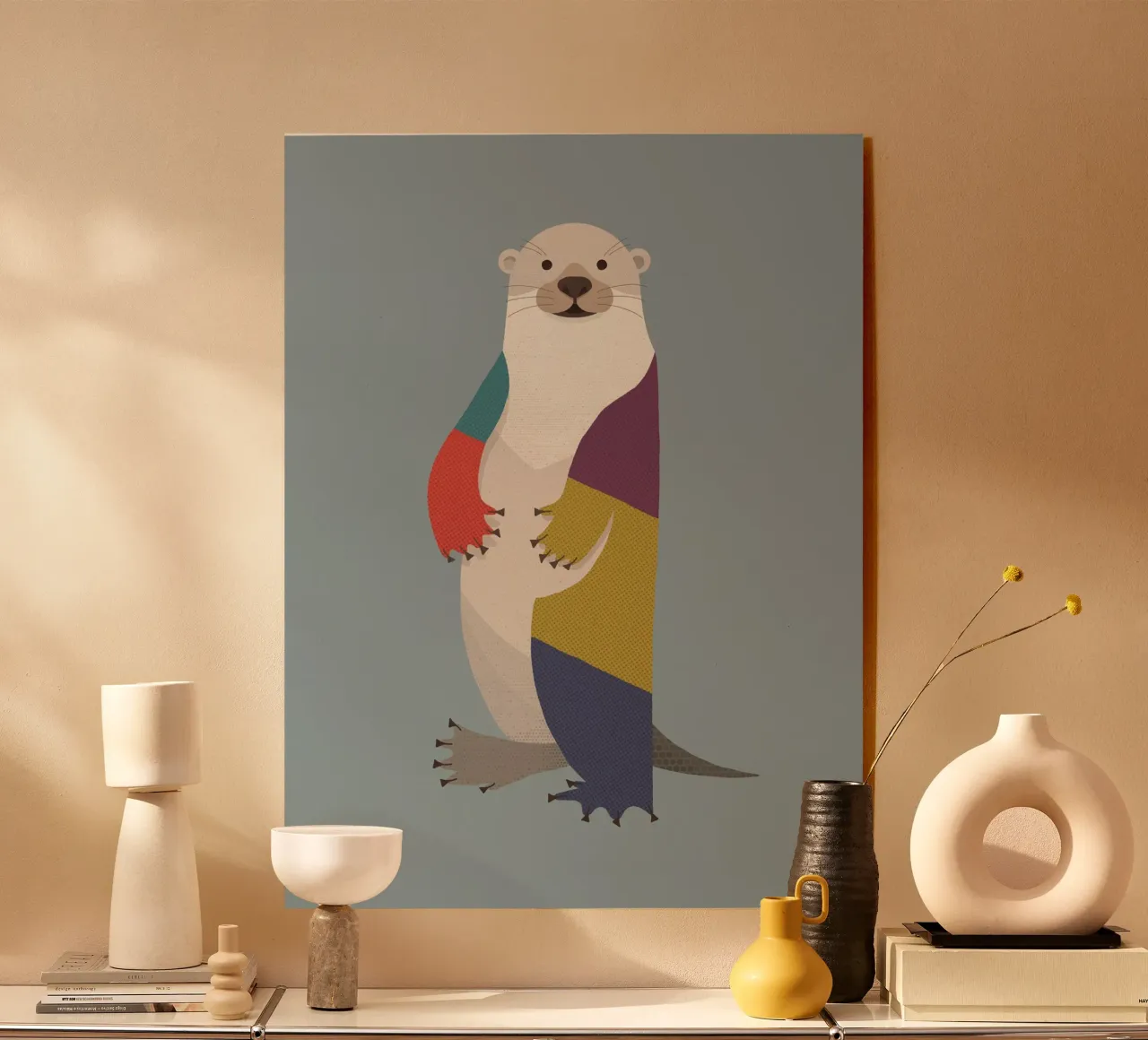 Lontra plexiglass da The Printed Sparrow