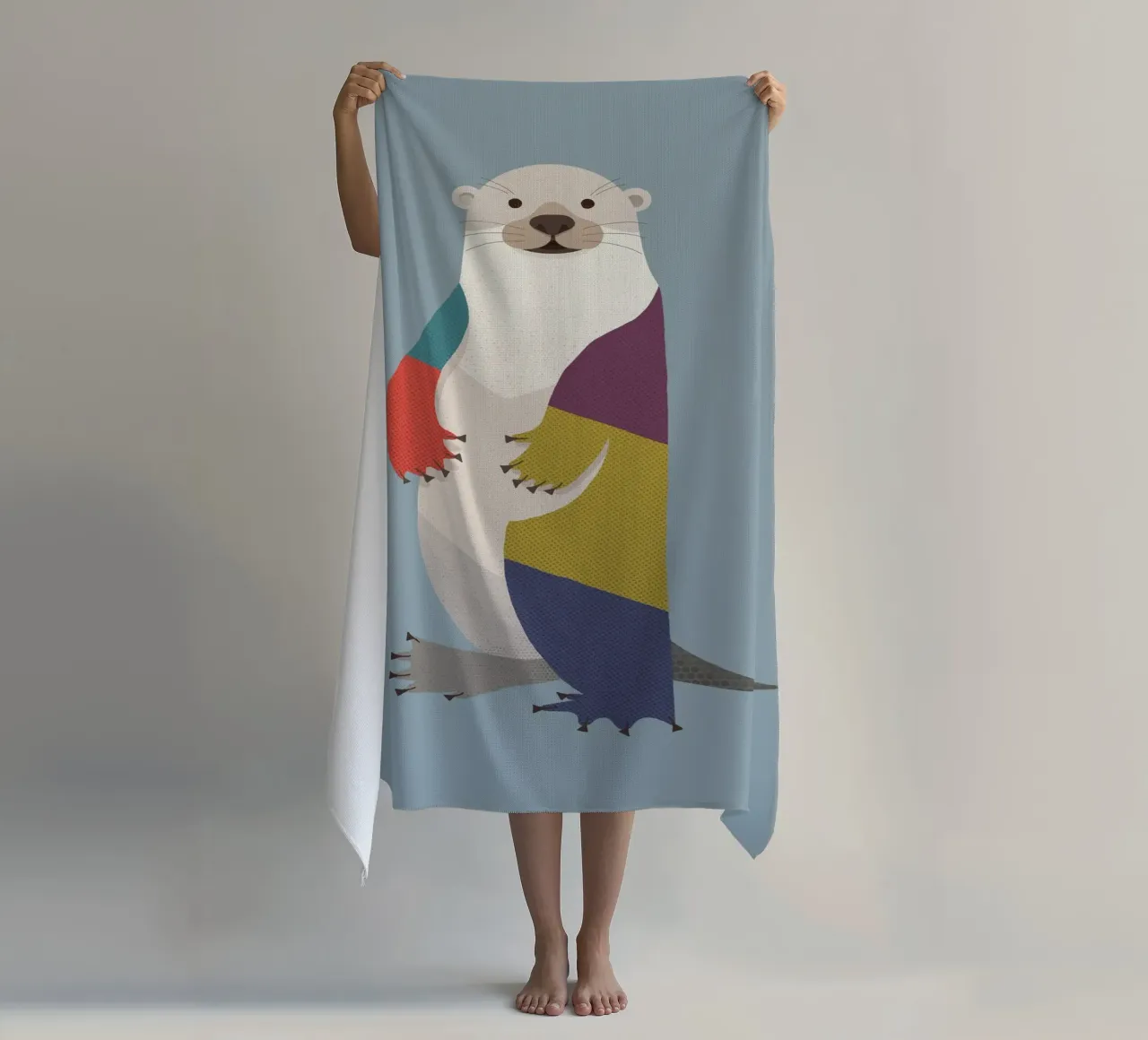 Lontra telo mare da The Printed Sparrow