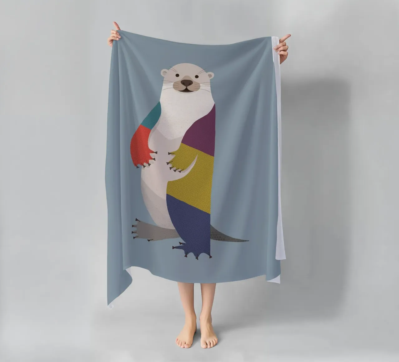 Lontra telo mare da The Printed Sparrow