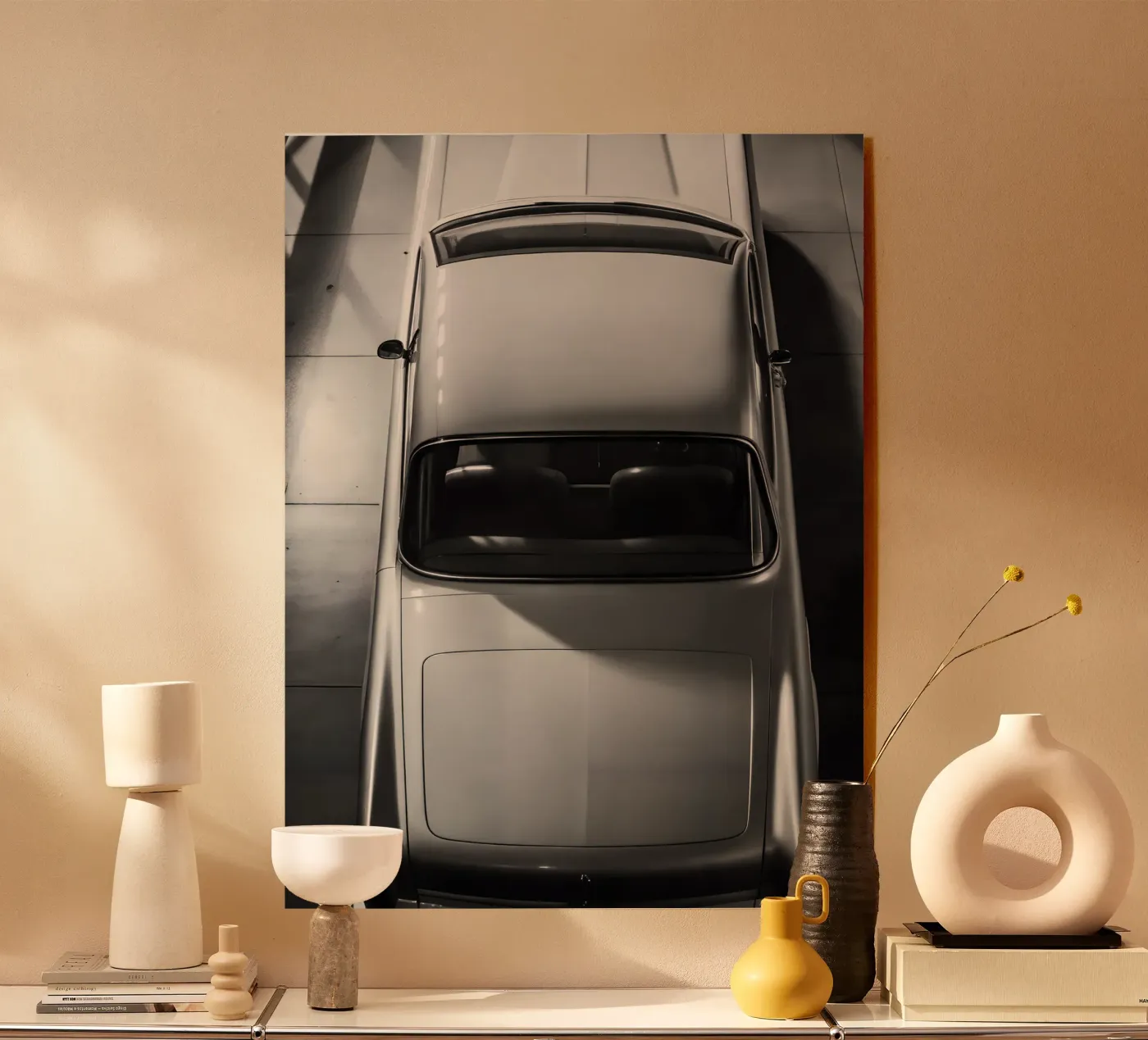 Monochrome Classic Car acryl van CAR EDITION