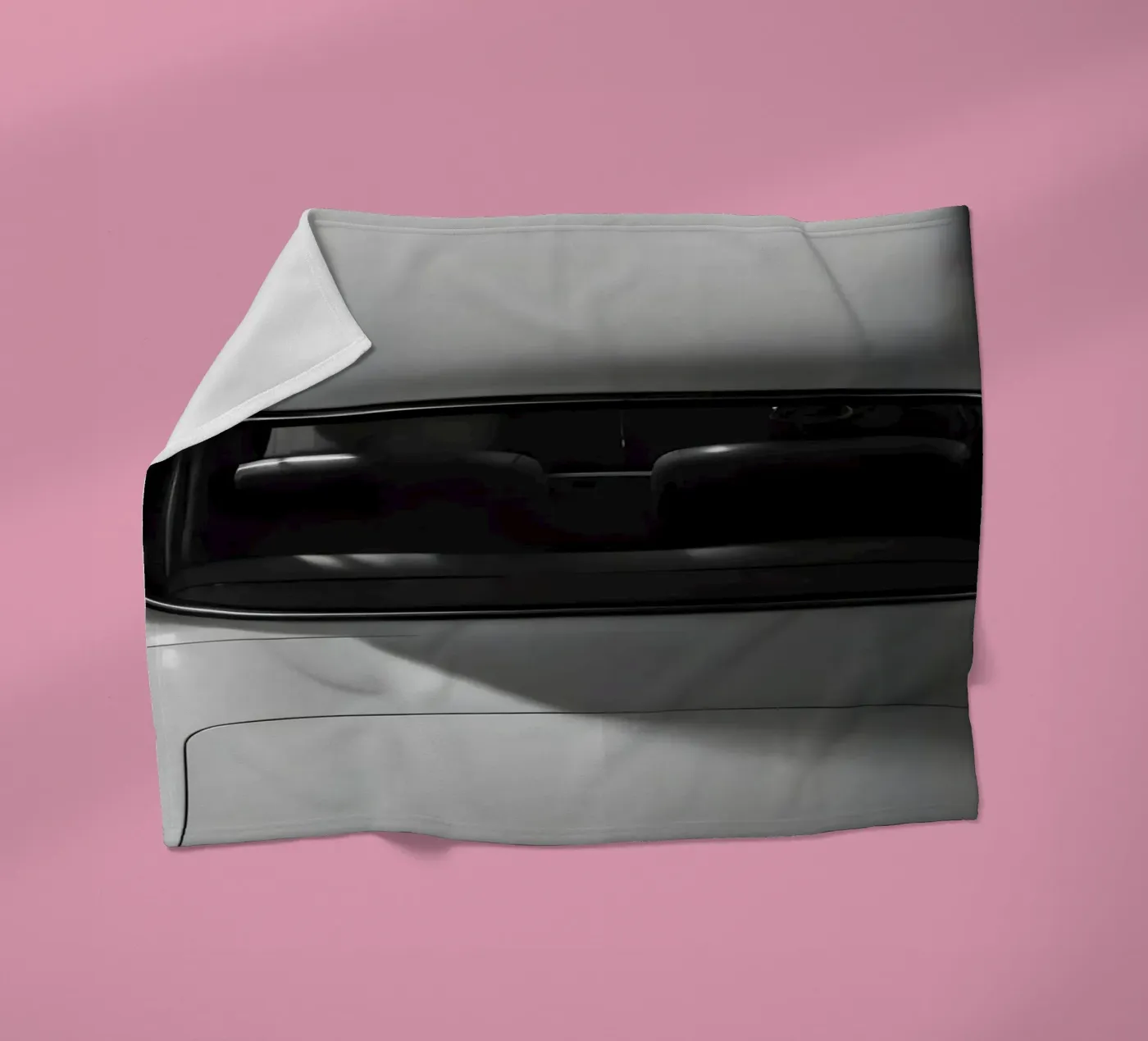 Monochrome Classic Car Fleecedecke von CAR EDITION