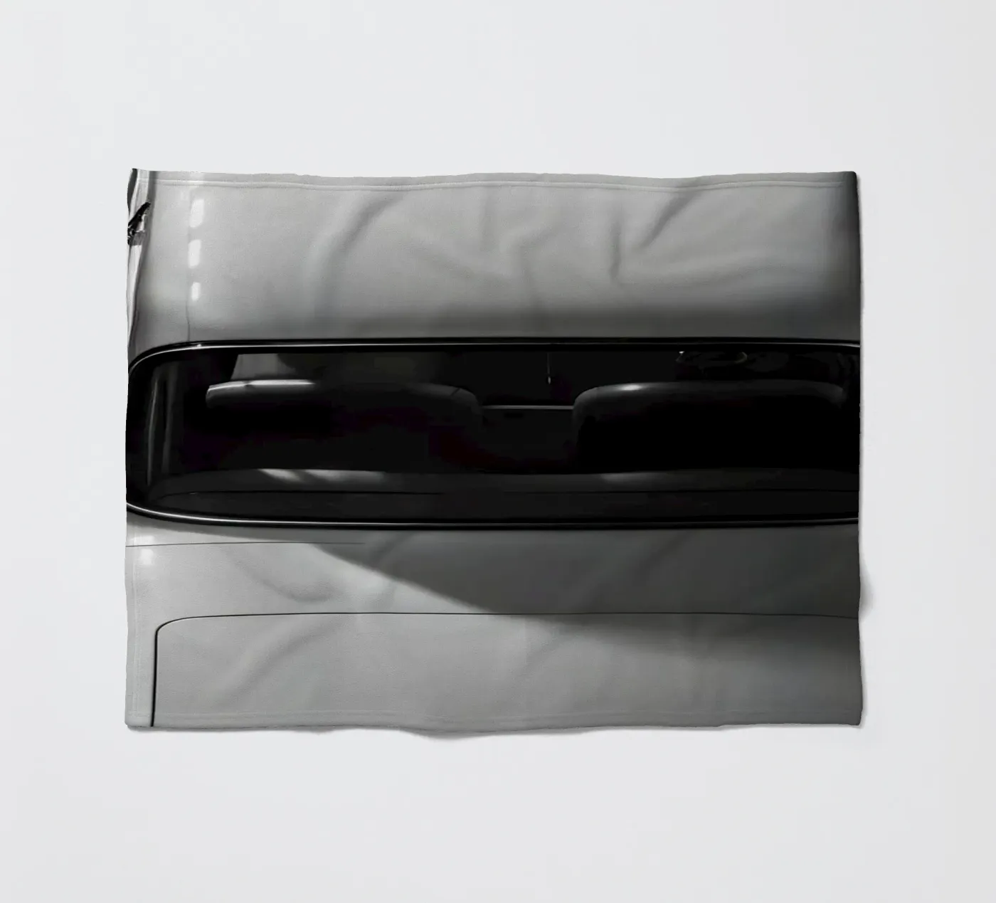 Monochrome Classic Car Fleecedecke von CAR EDITION