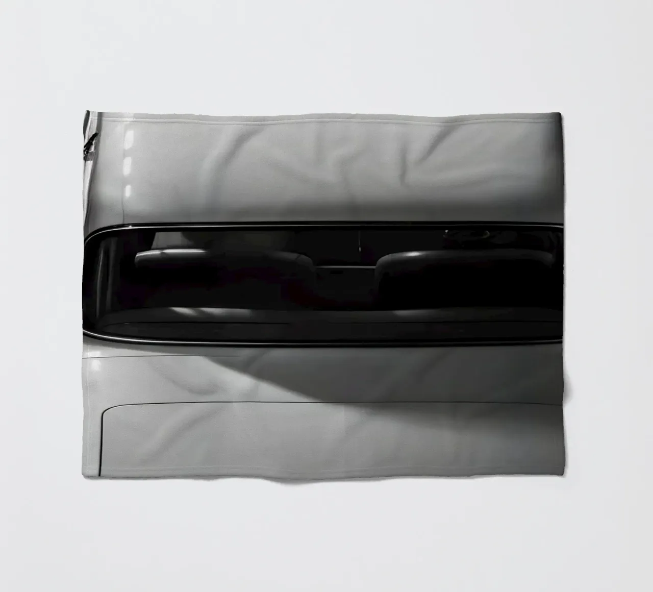 Monochromer Oldtimer Fleecedecke von CAR EDITION