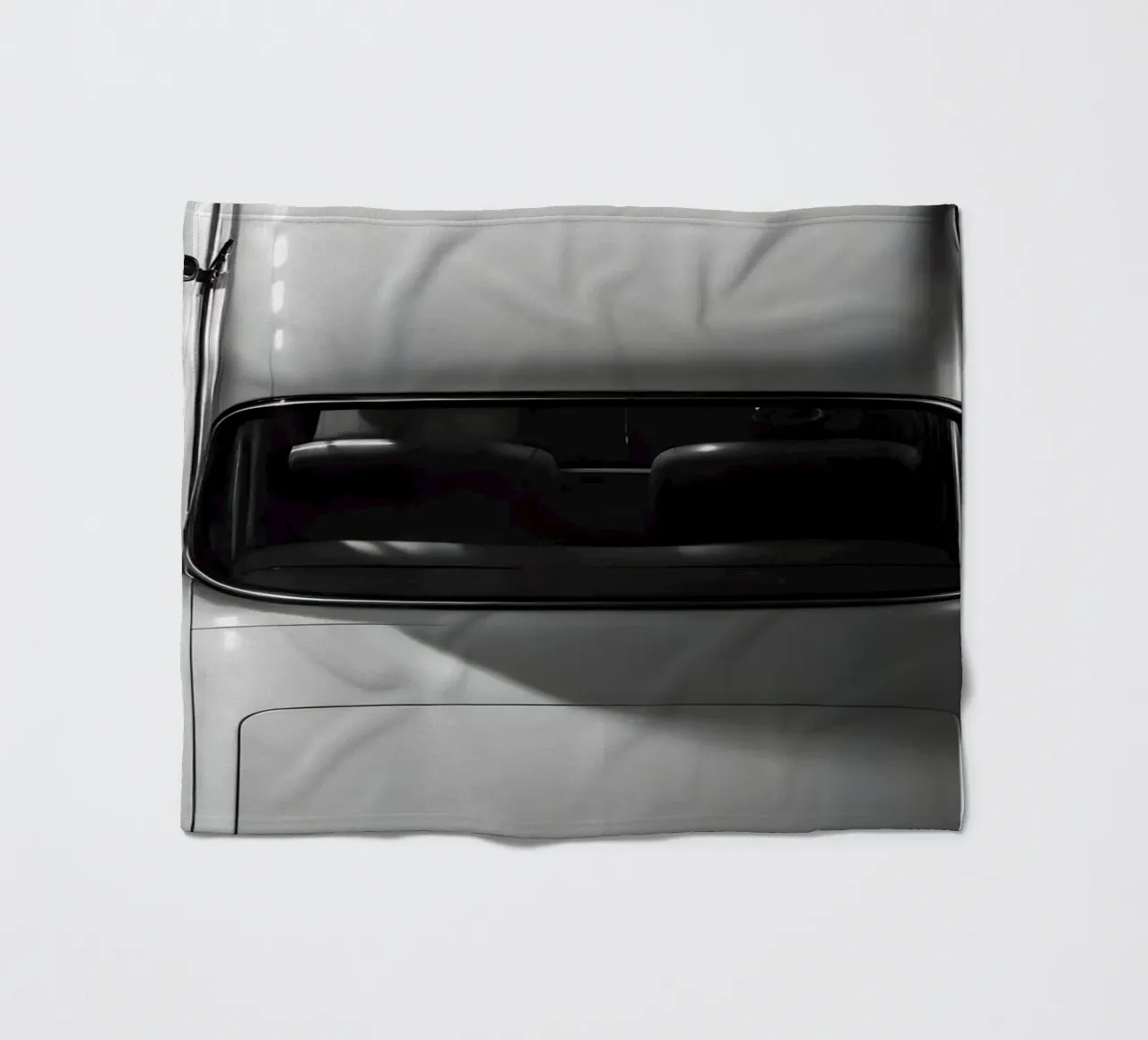 Monochromer Oldtimer Fleecedecke von CAR EDITION