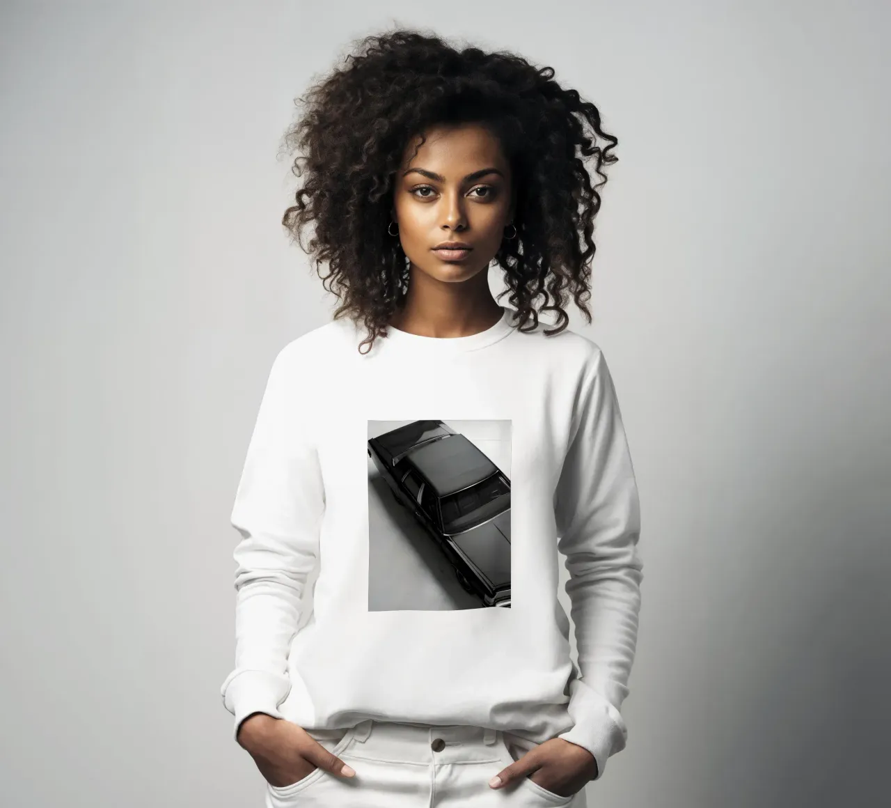 Auto d'epoca monocromatica felpa da CAR EDITION