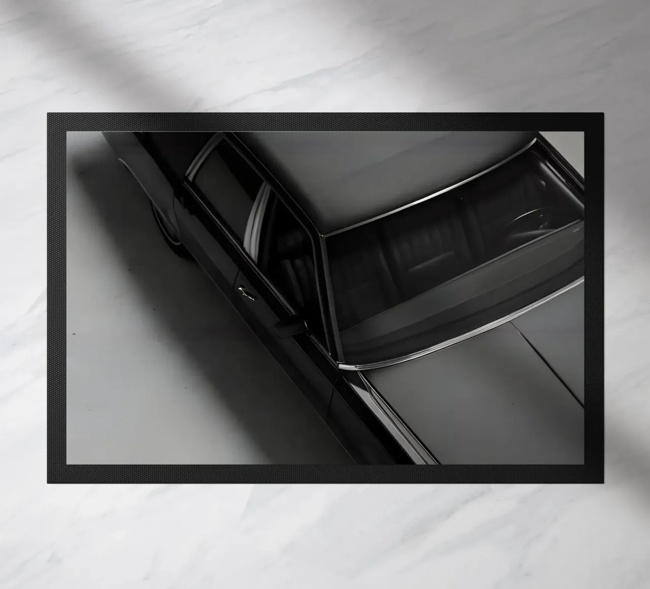 Auto d'epoca monocromatica zerbino da CAR EDITION