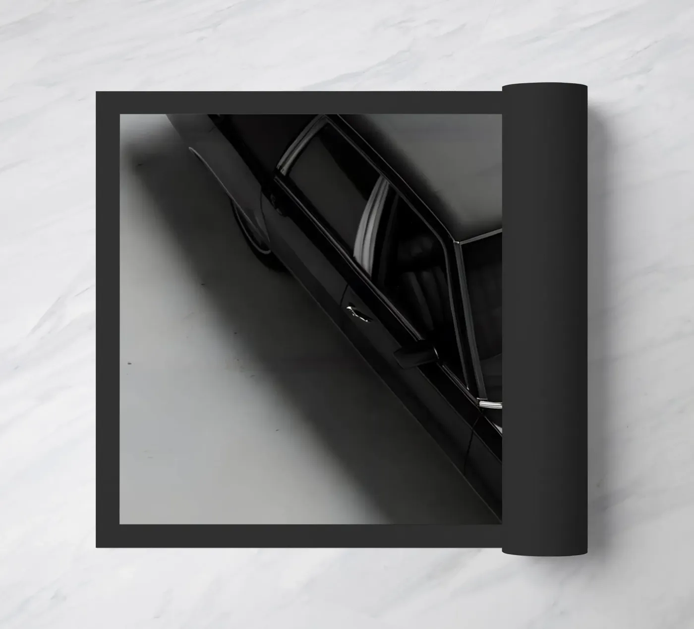 Auto d'epoca monocromatica zerbino da CAR EDITION