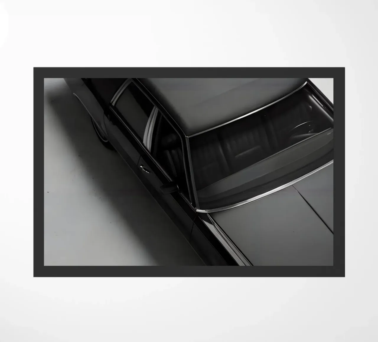 Auto d'epoca monocromatica zerbino da CAR EDITION