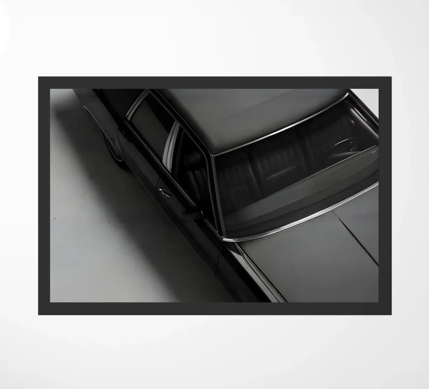 Auto d'epoca monocromatica zerbino da CAR EDITION