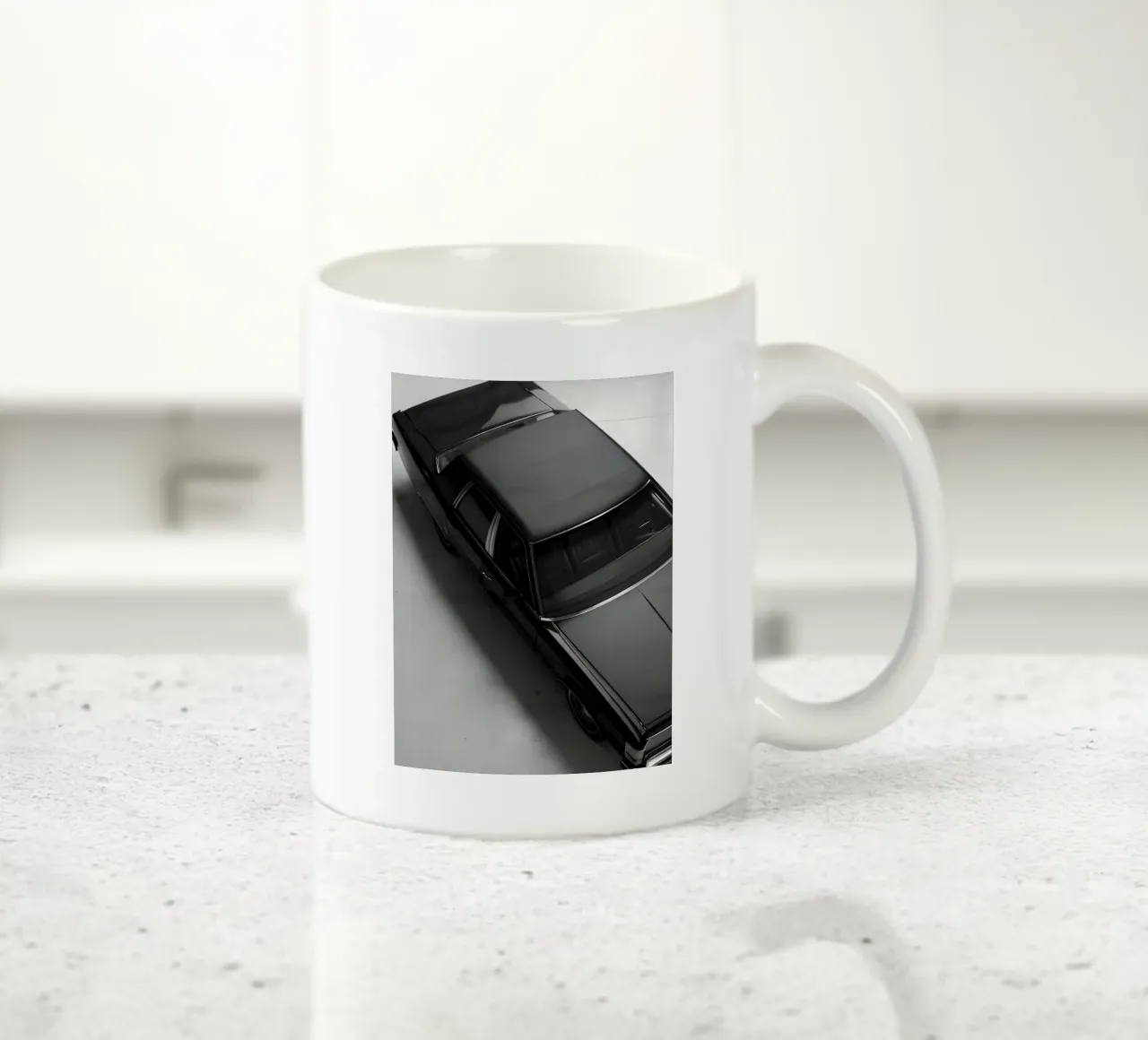 Auto d'epoca monocromatica tazza in ceramica da CAR EDITION