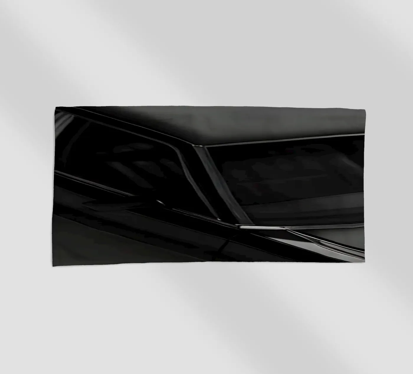 Monochrome Classic Car Strandtuch von CAR EDITION
