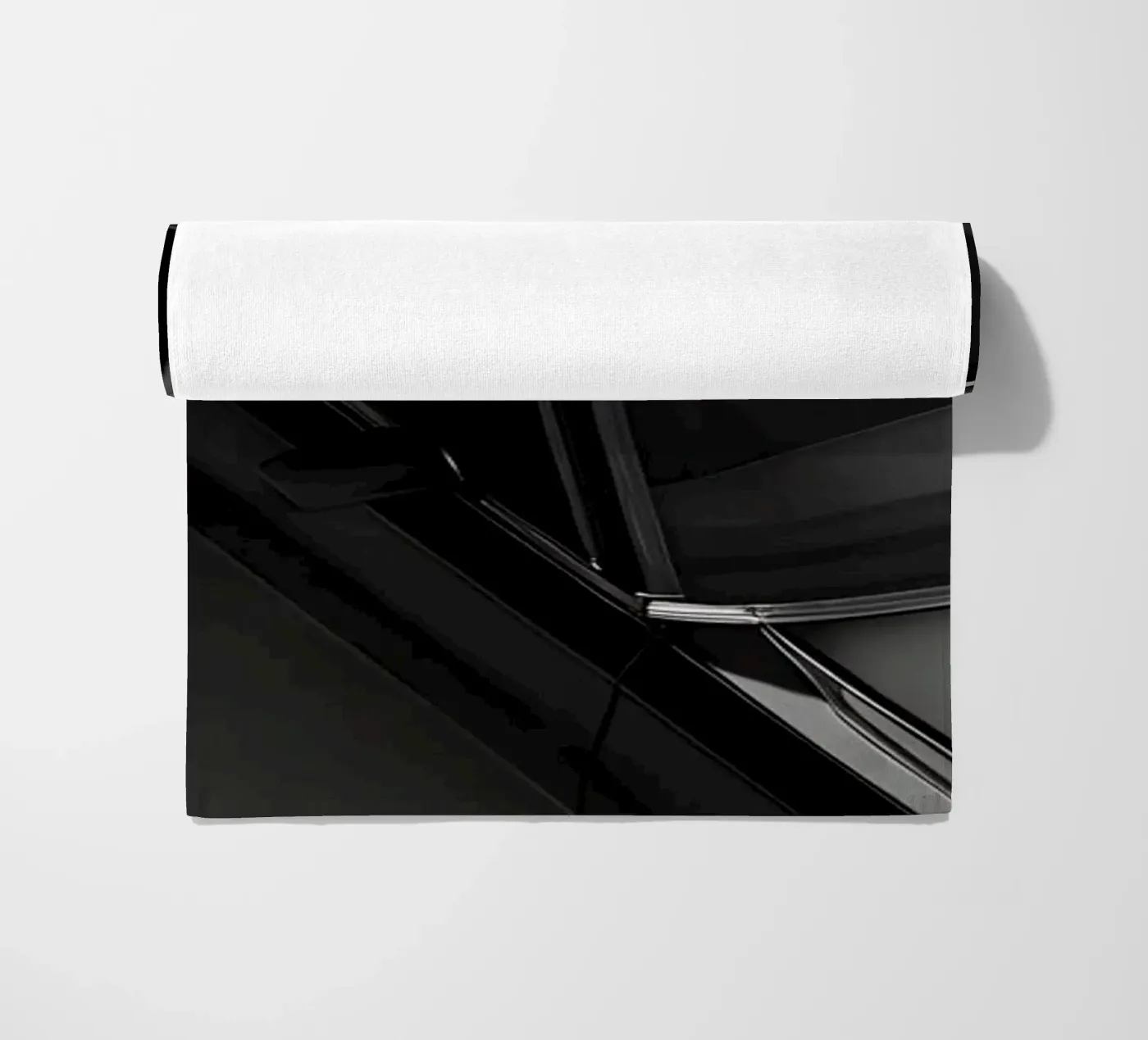 Monochrome Classic Car Strandtuch von CAR EDITION