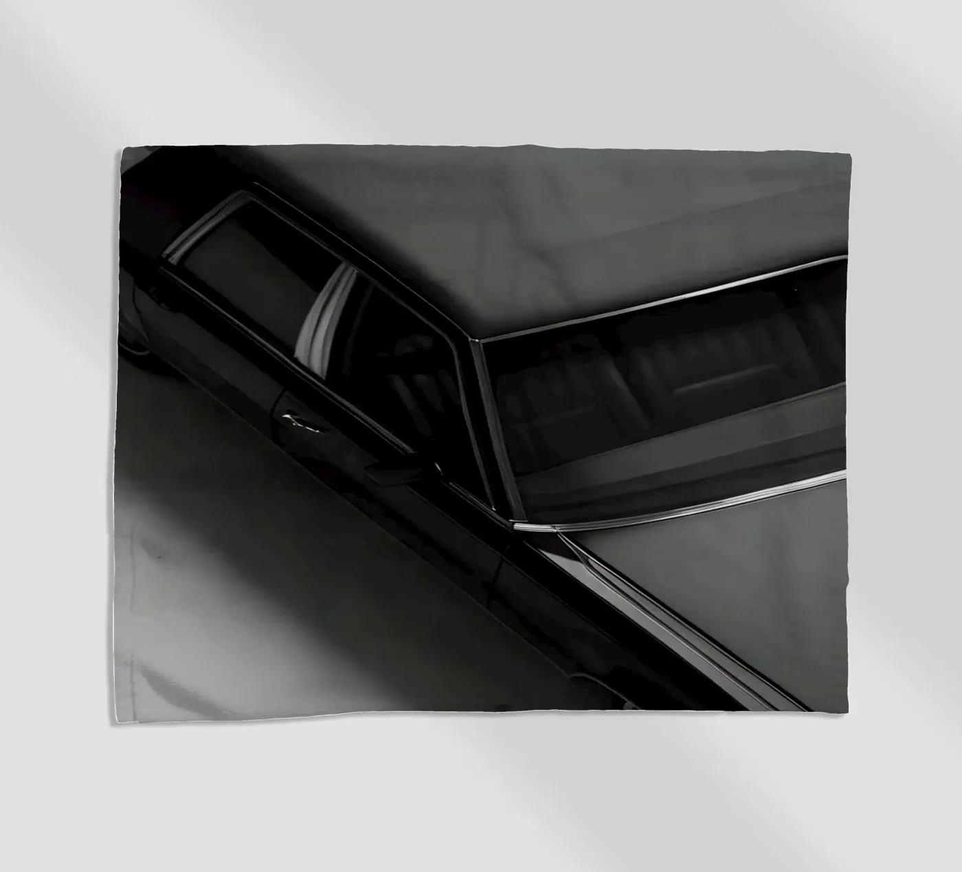 Monochrome Classic Car Strandtuch von CAR EDITION