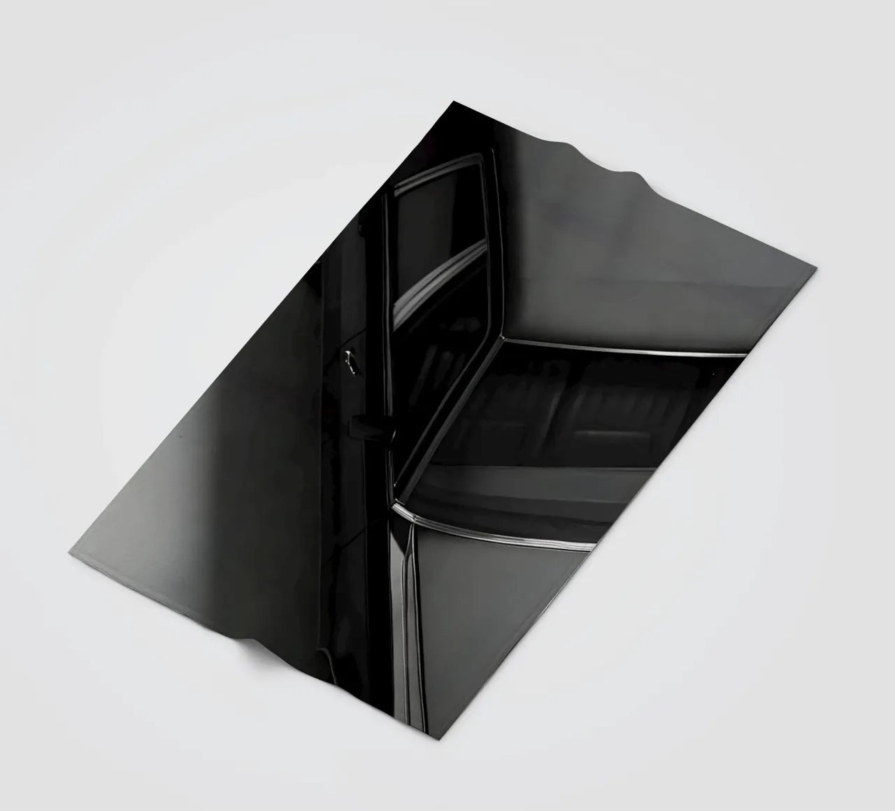 Monochrome Classic Car Fleecedecke von CAR EDITION