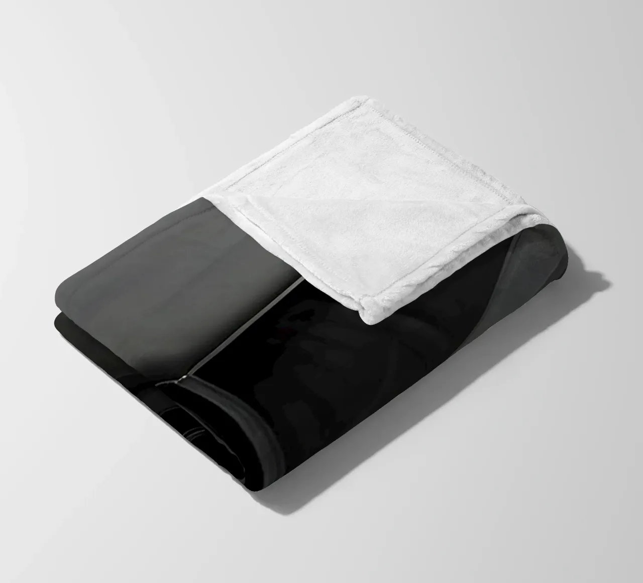 Monochrome Classic Car Fleecedecke von CAR EDITION