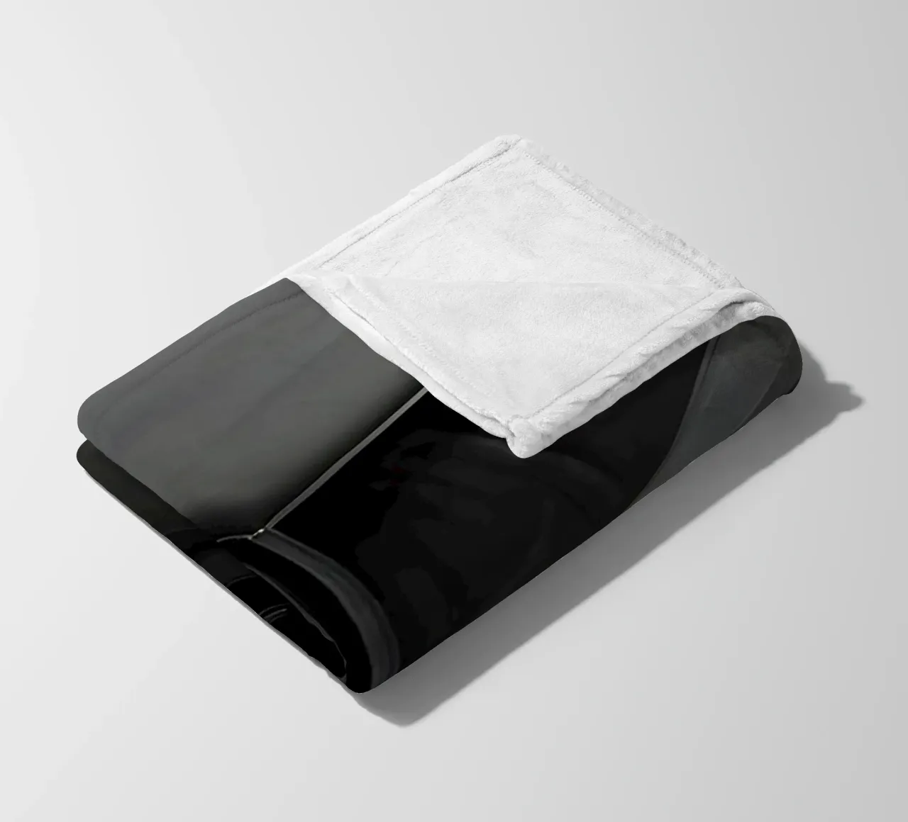 Monochrome Classic Car Fleecedecke von CAR EDITION