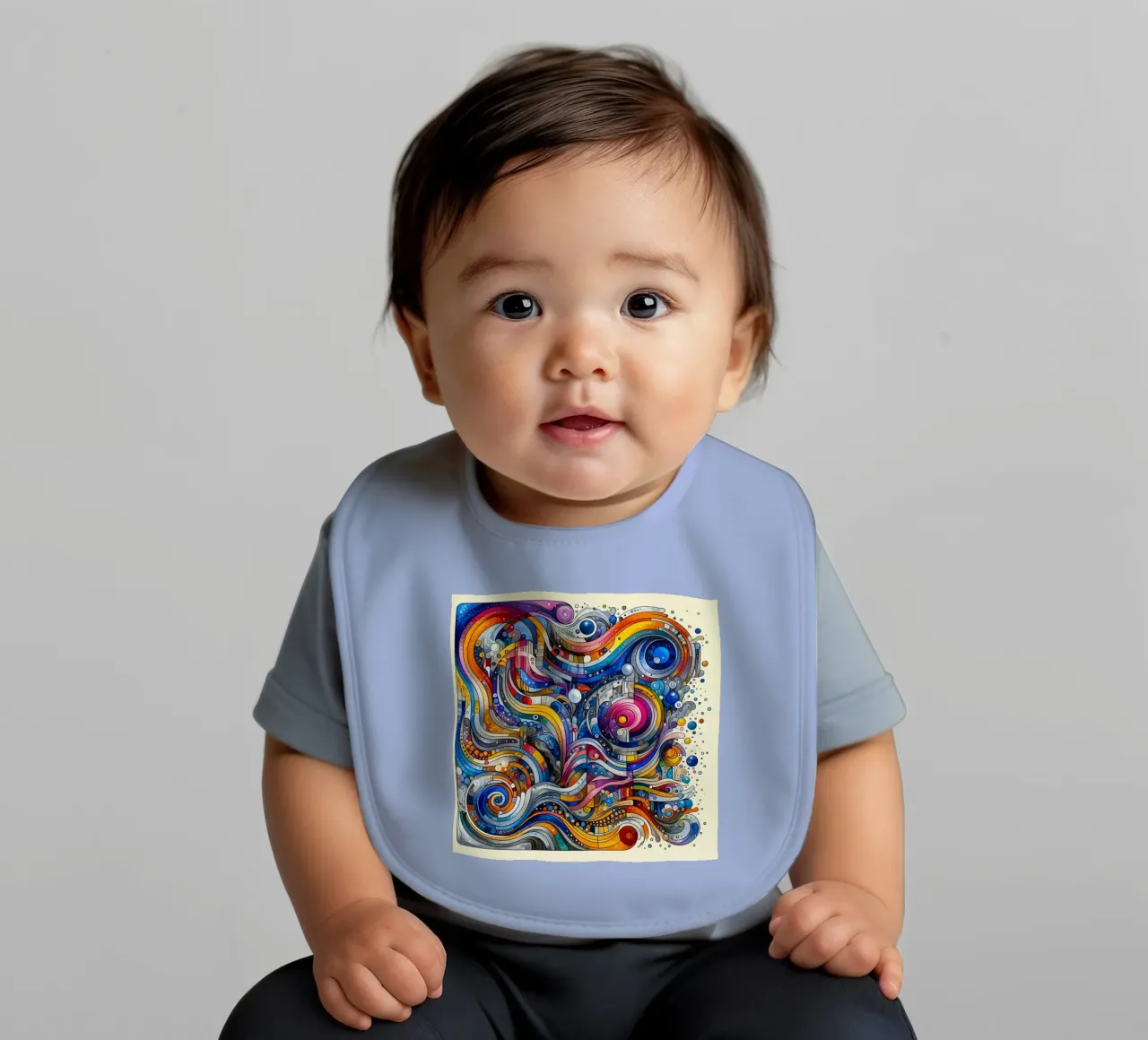 Gevonden worden baby slabbetje van CASTILO