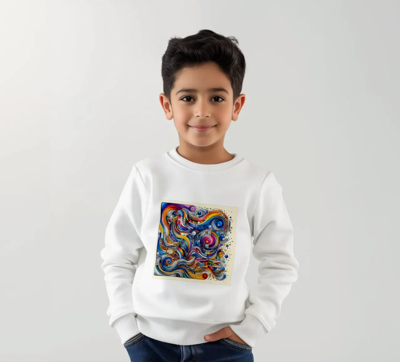 Essere trovati felpa bambino da CASTILO