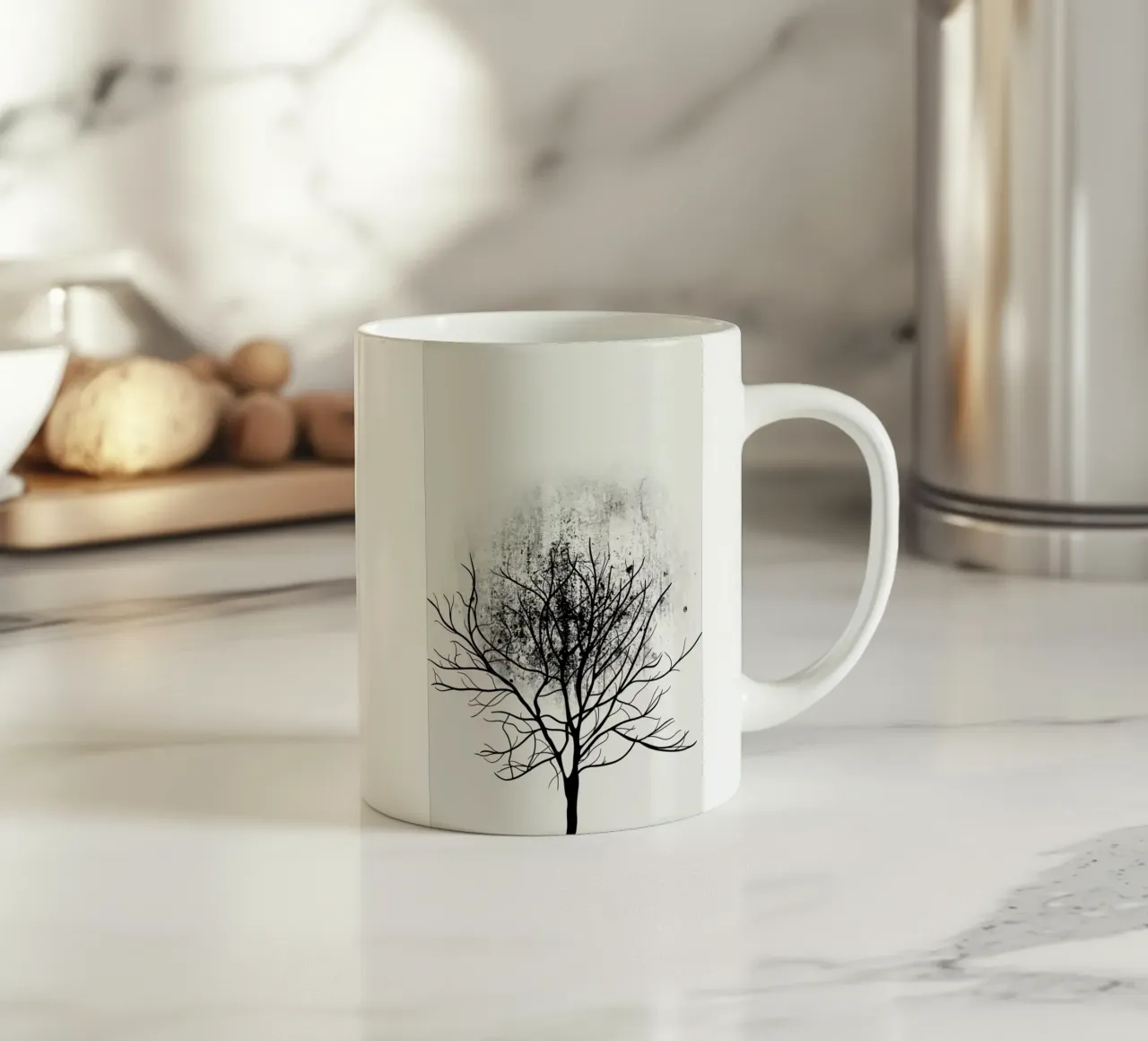 Geometrica No. 15 ceramic mug by Kubistika