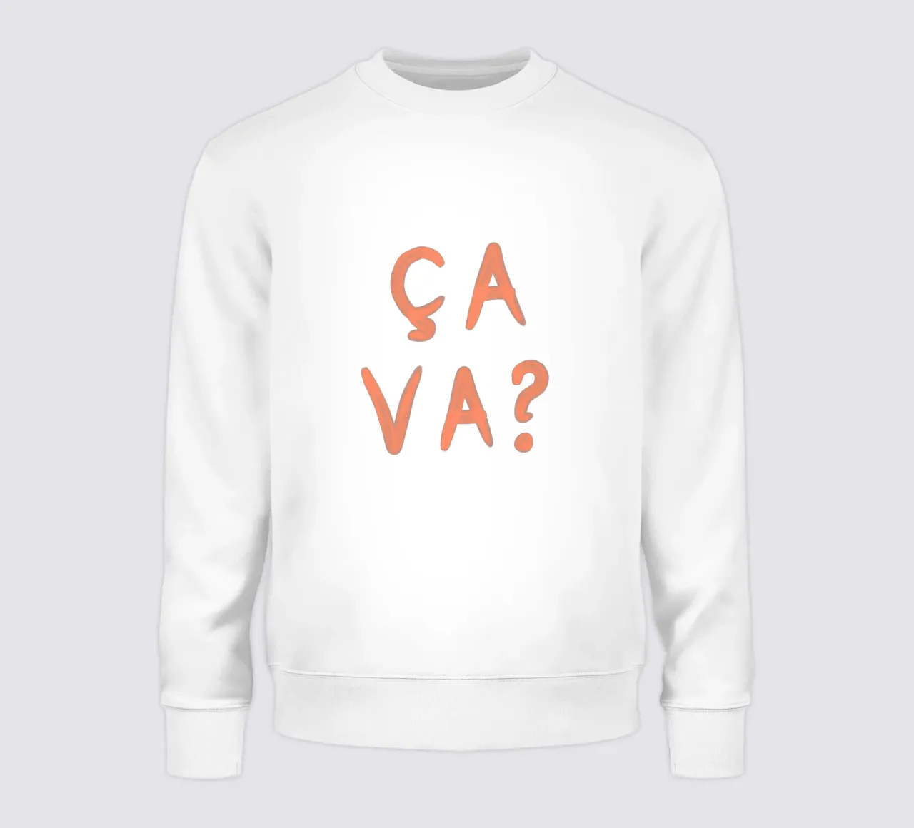 Ça Va? – French Mood Check felpa da QuooodZ by MooodzArt