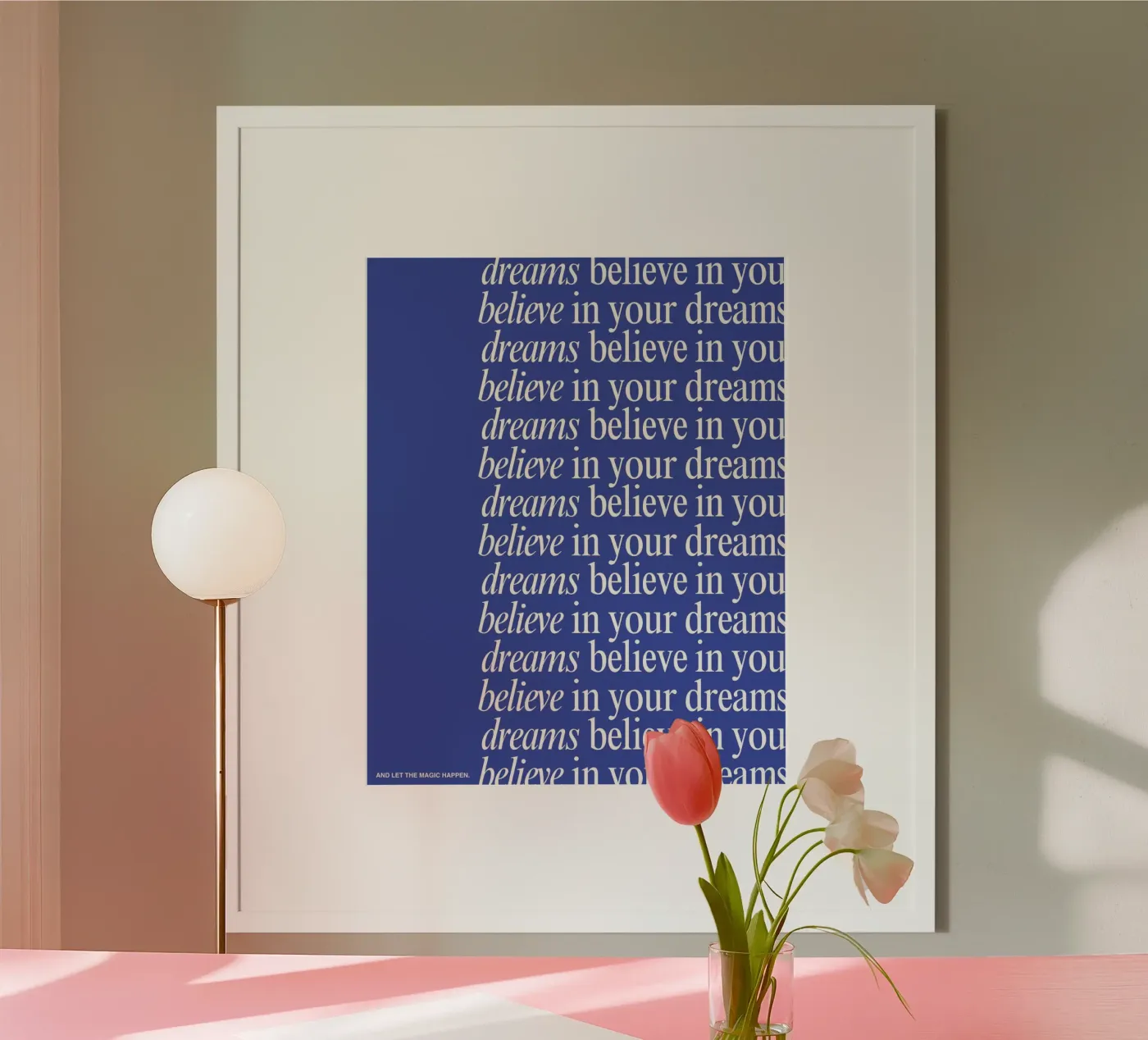 believing Poster von pixelflow