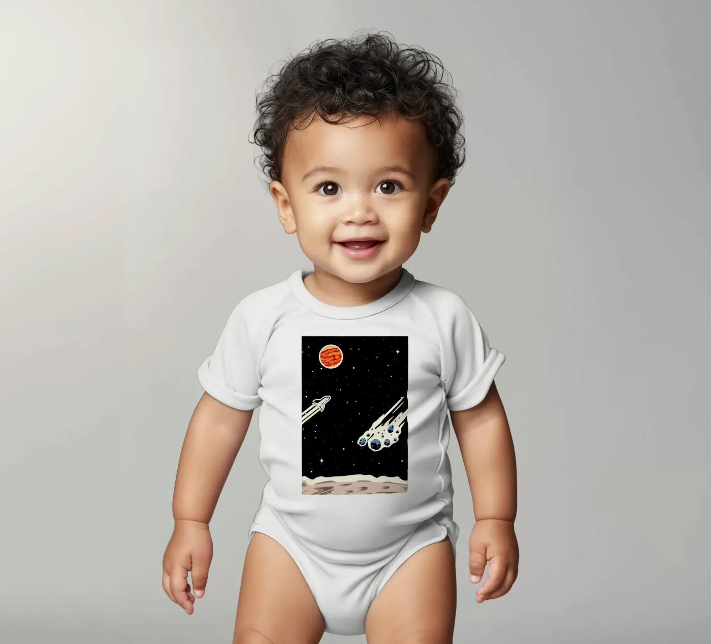 Space Rocket body bébé de Little Flourishes
