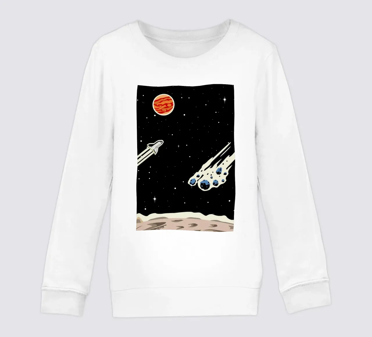Space Rocket felpa bambino da Little Flourishes