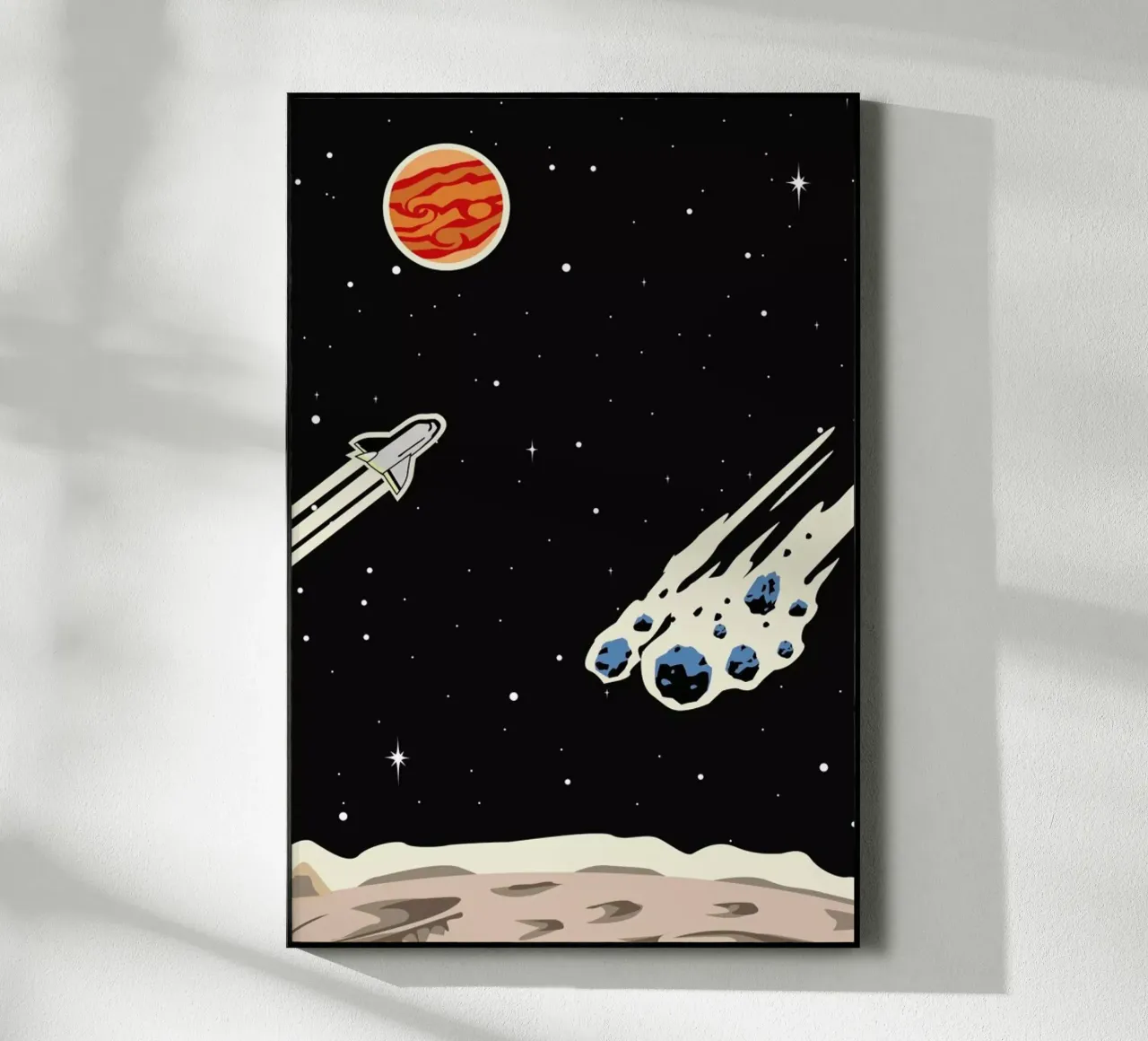 Space Rocket plexiglass da Little Flourishes