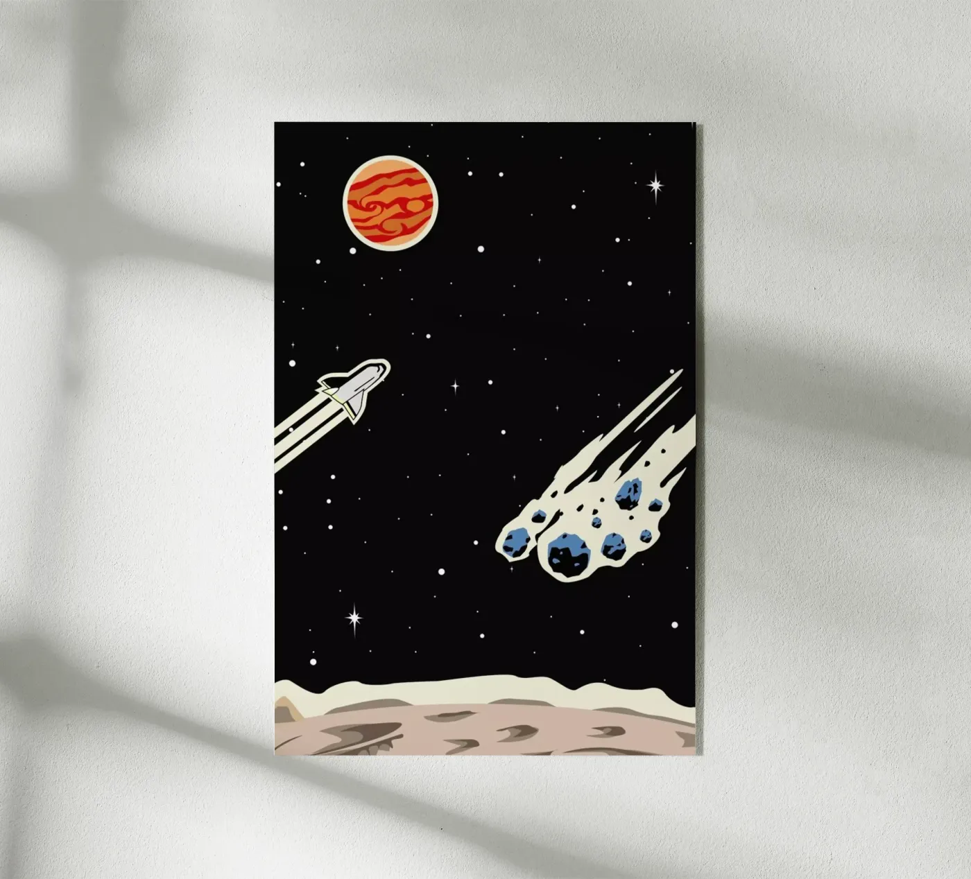 Space Rocket plexiglass da Little Flourishes