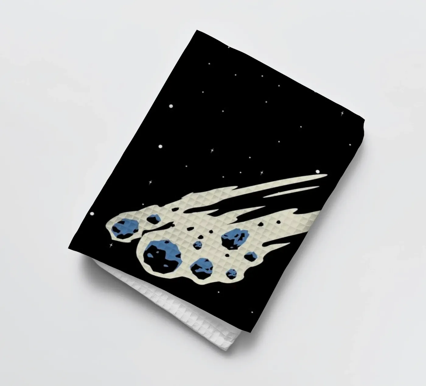 Space Rocket torchon de Little Flourishes