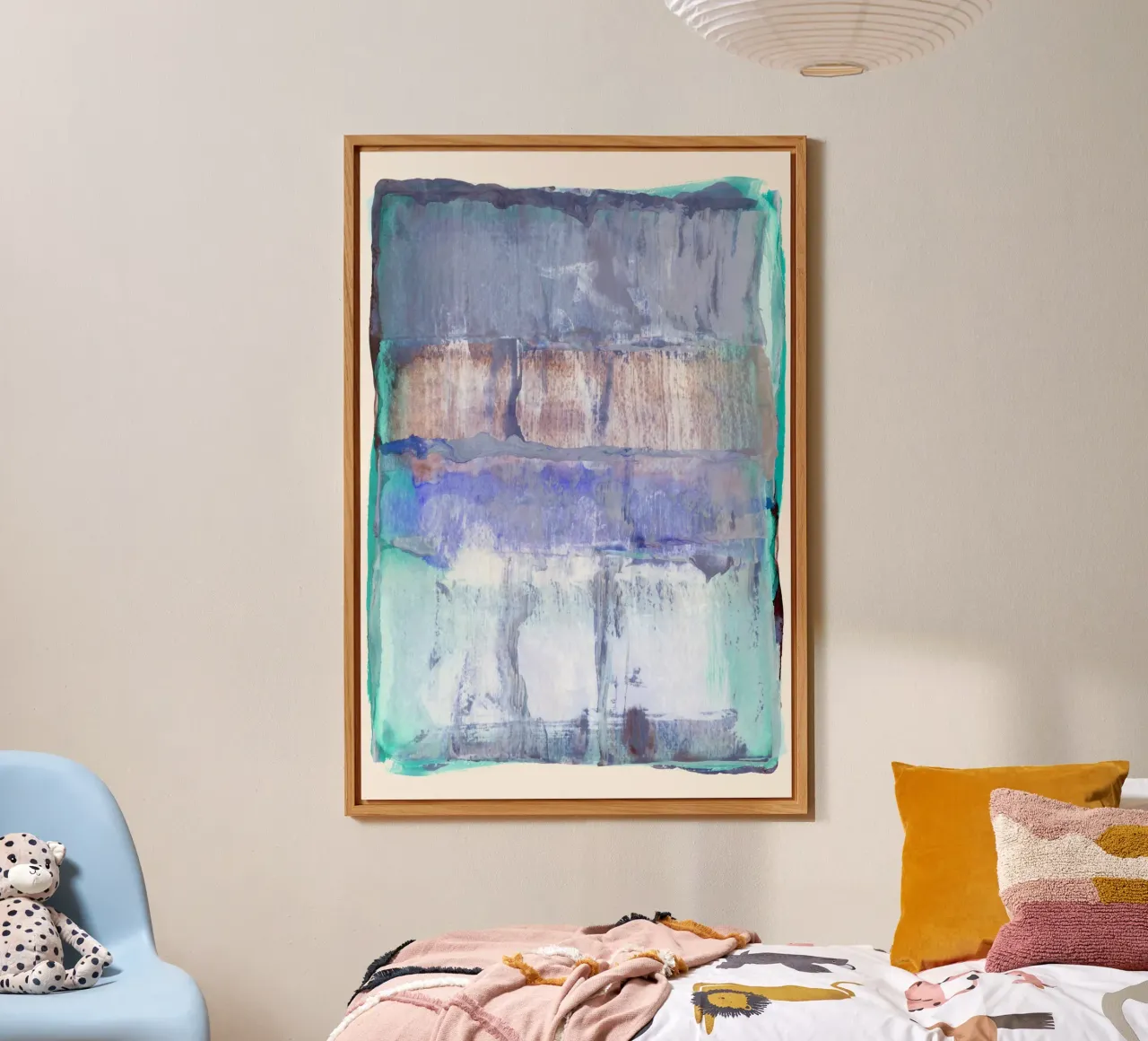 Studio a colori n. II alluminio dibond da Cartissi