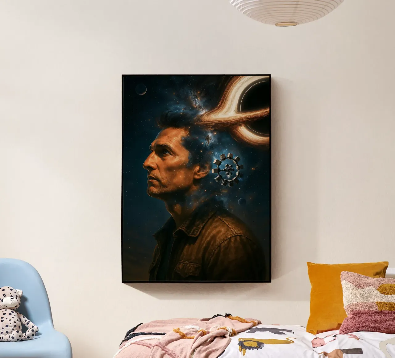 Interstellar Movie Art metacrilato de Lootprint