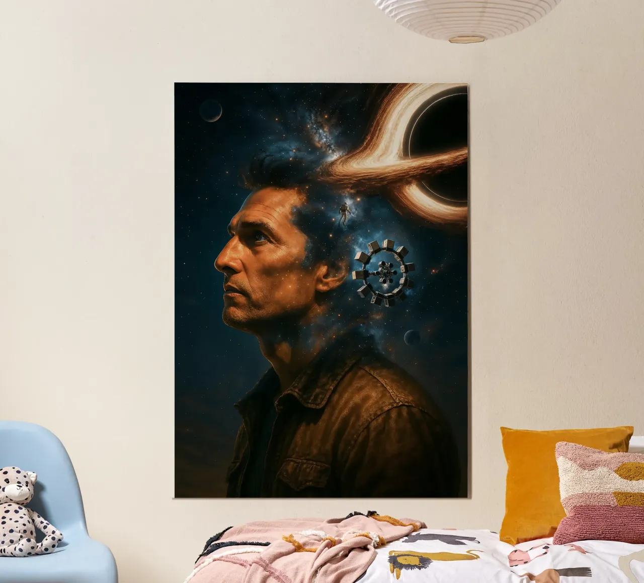 Interstellar Movie Art alluminio dibond da Lootprint