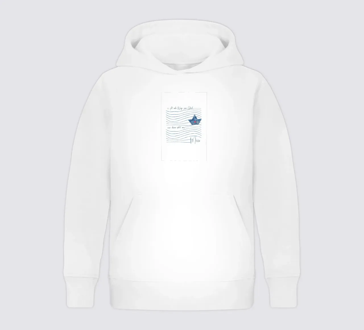 Es gibt viele Wege zum Glück - einer davon führt ans Meer Kinder Hoodie von maramirage