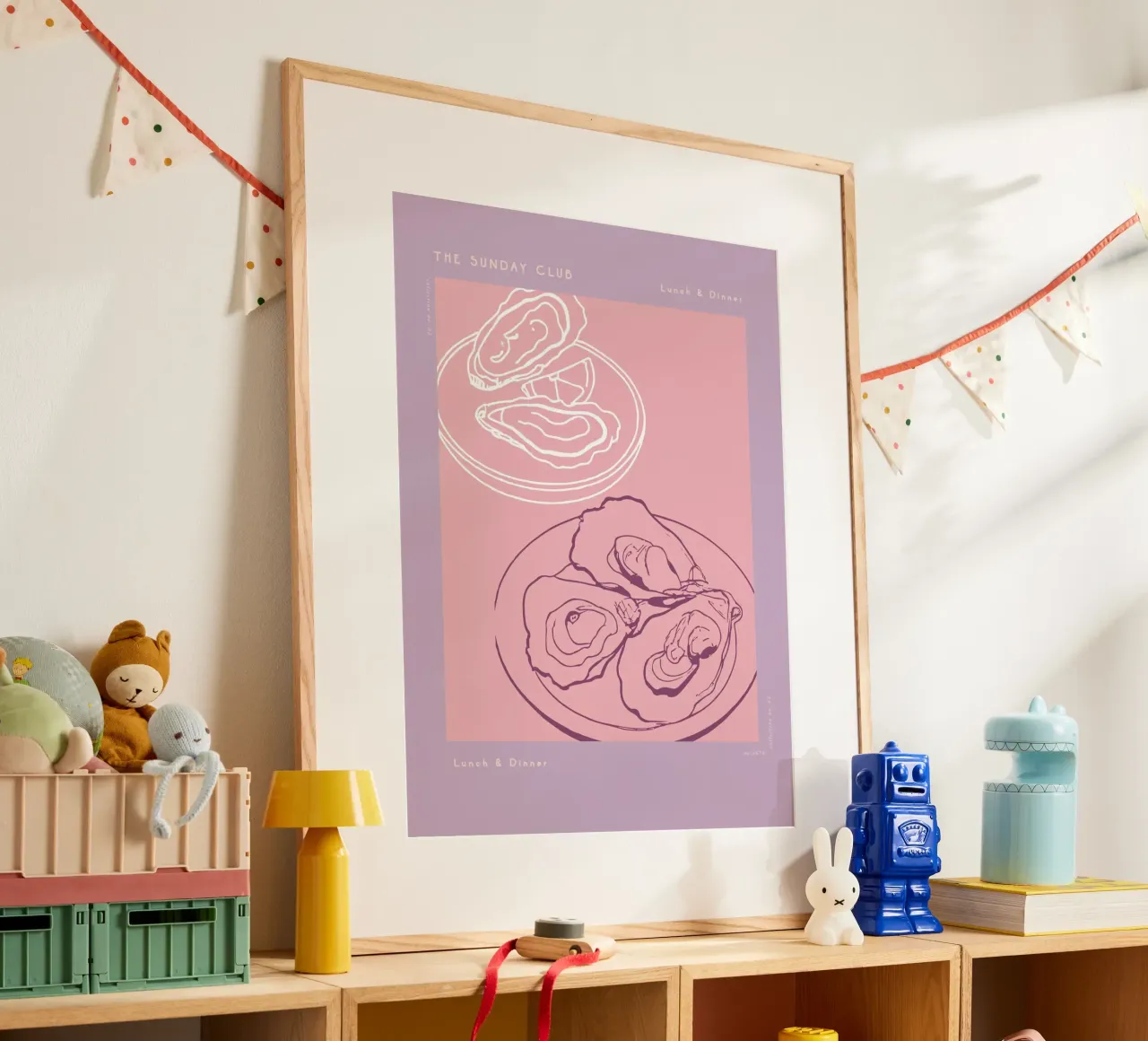 The Sunday Club No 17 poster da treechild