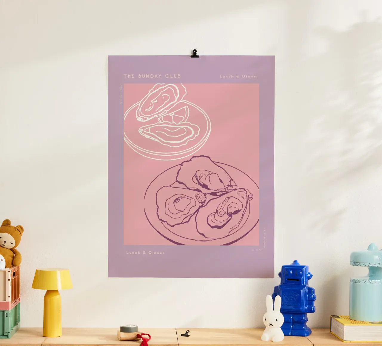 The Sunday Club No 17 poster da treechild