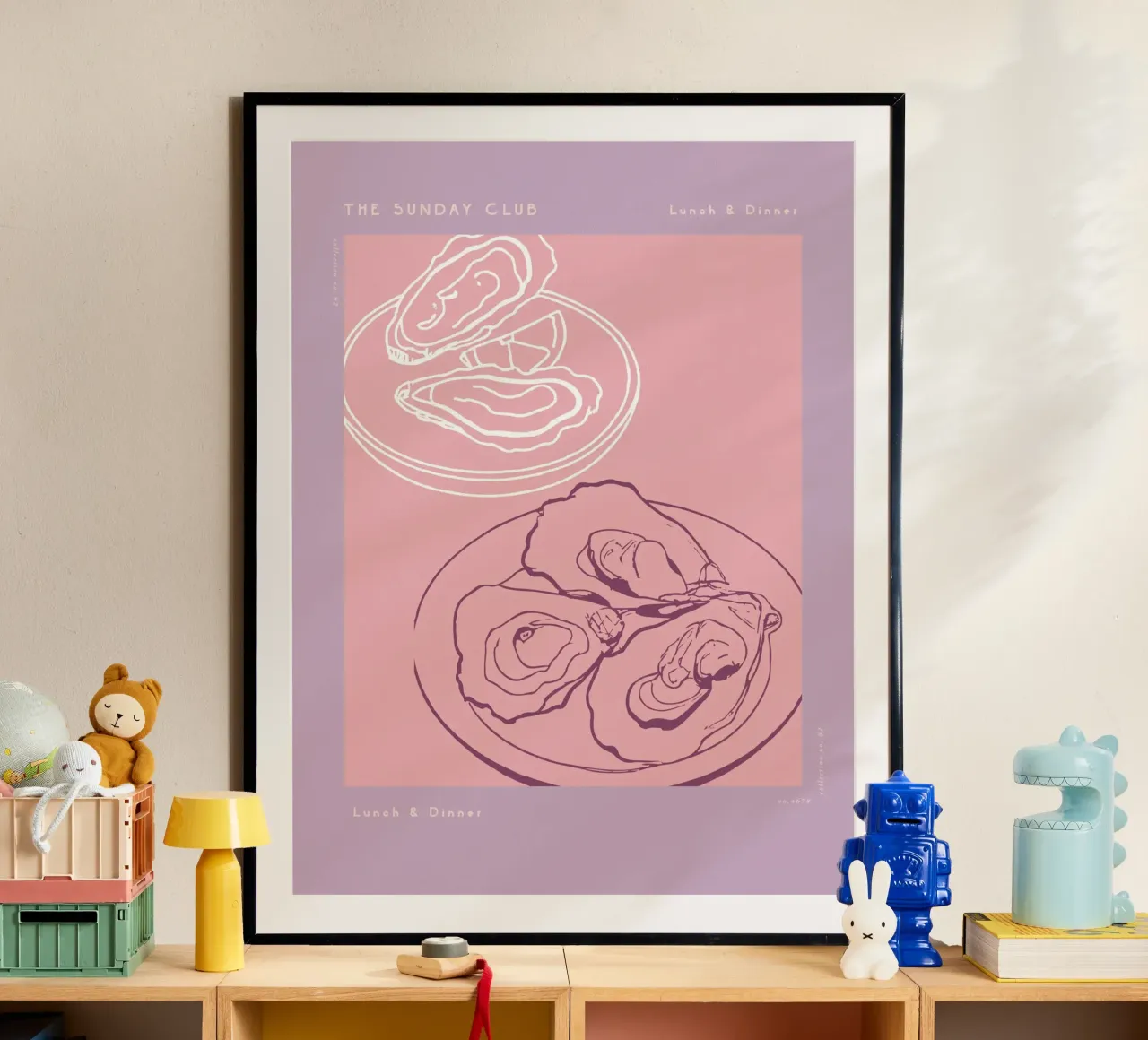 The Sunday Club No 17 poster da treechild