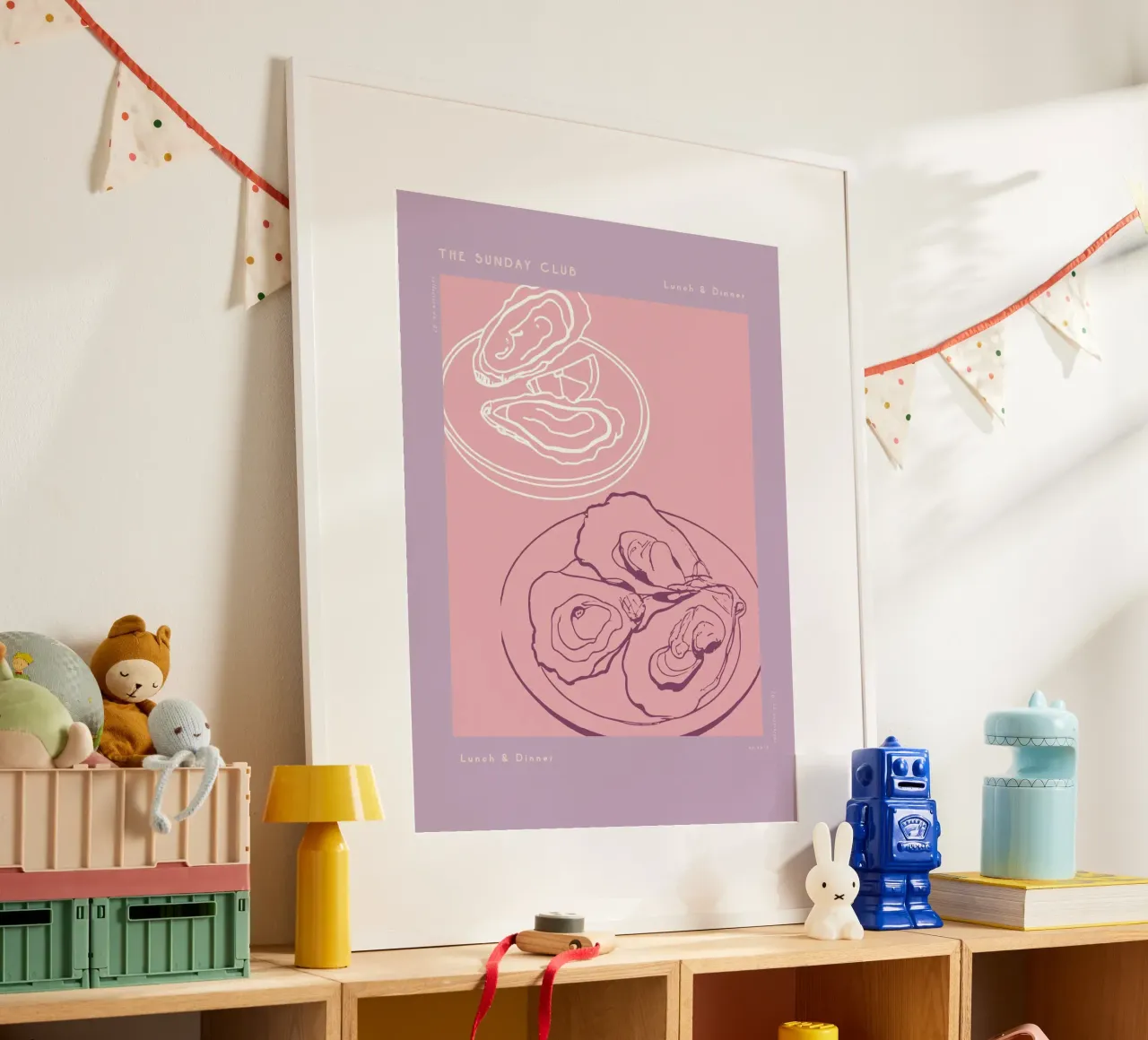 The Sunday Club No 17 poster da treechild