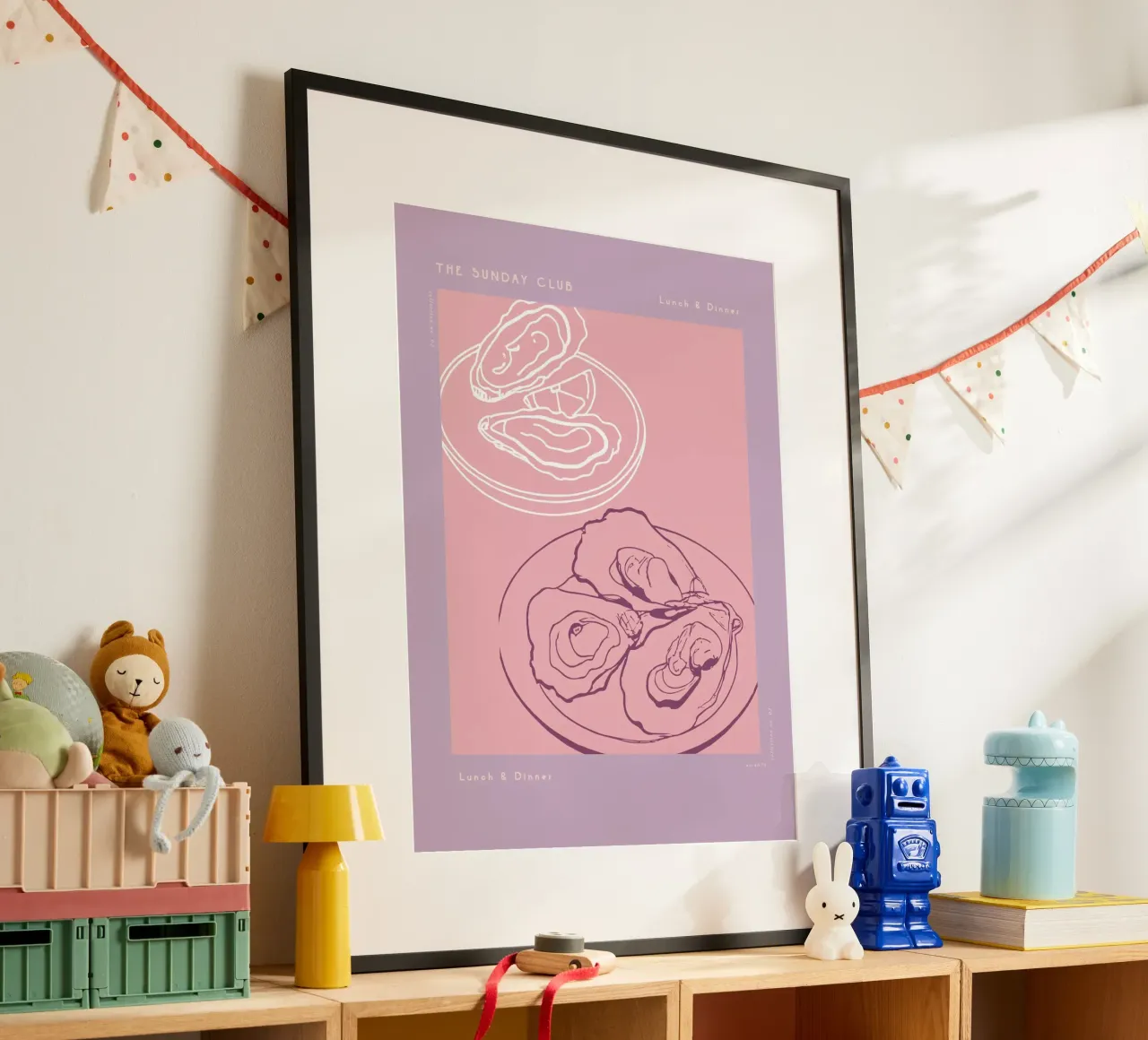 The Sunday Club No 17 poster da treechild