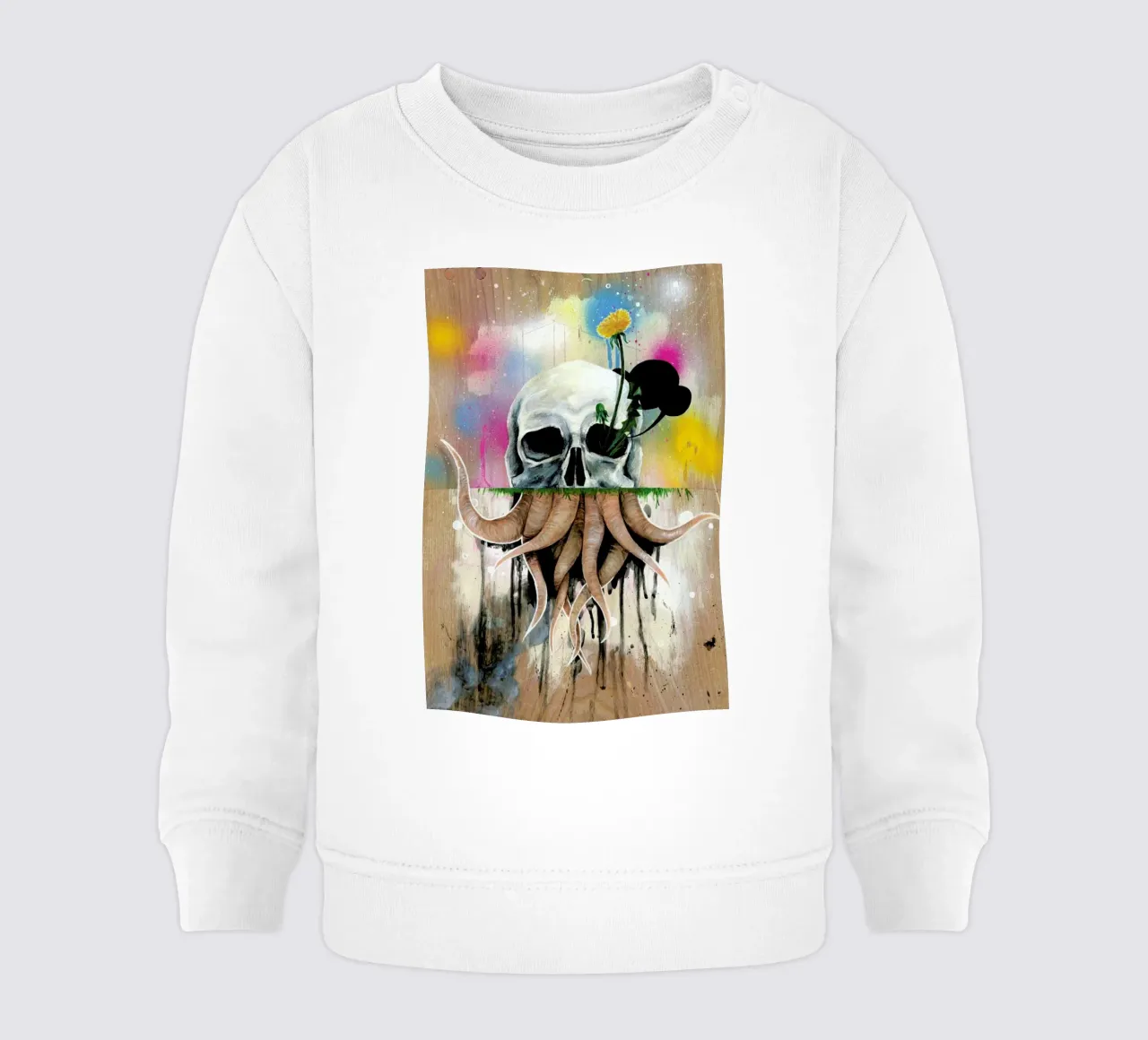 Skull Roots sudadera de bebé de Famous When Dead