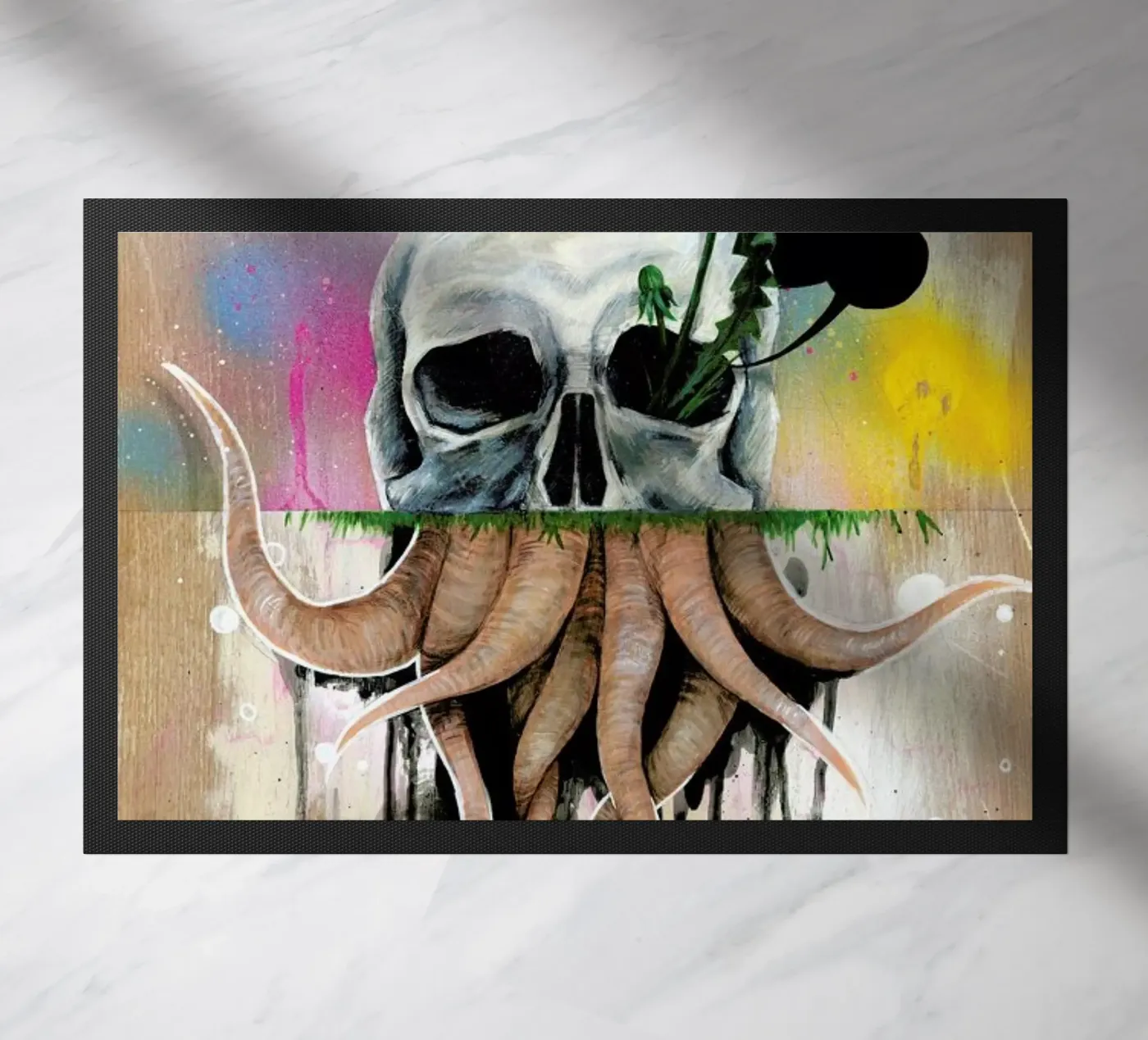 Skull Roots deurmat van Famous When Dead