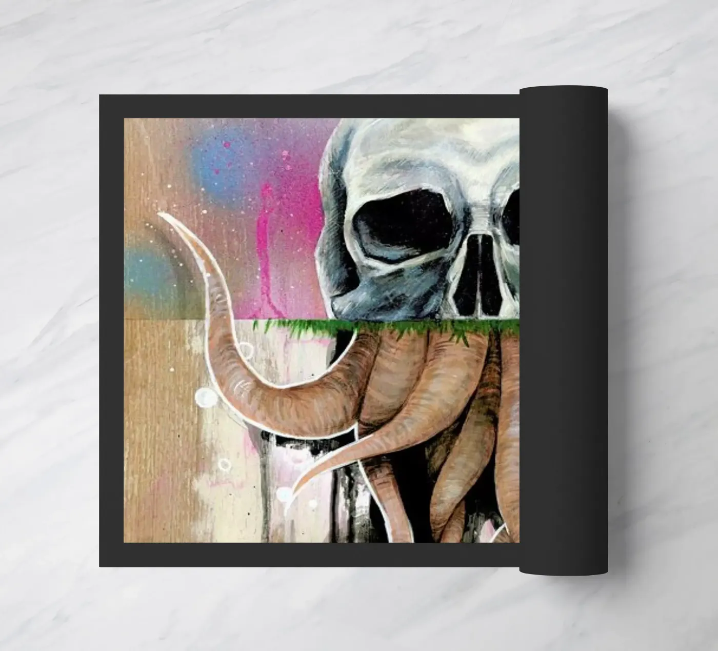 Skull Roots deurmat van Famous When Dead