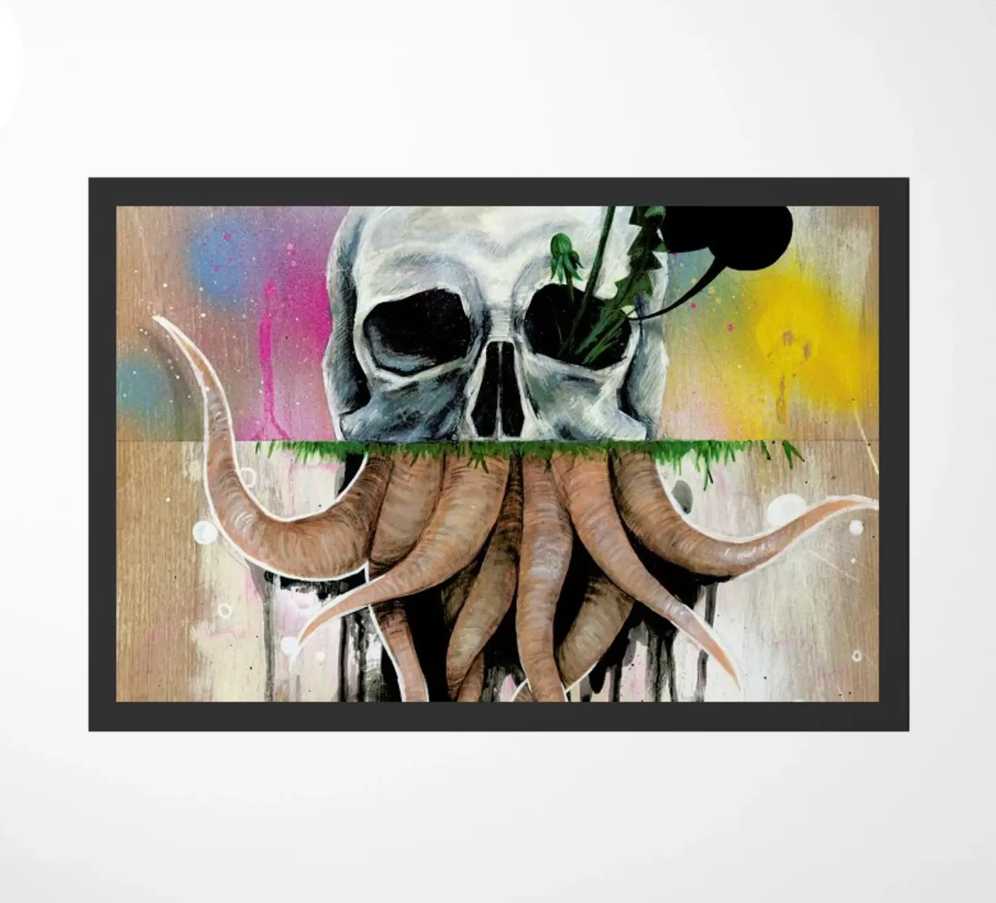 Skull Roots deurmat van Famous When Dead
