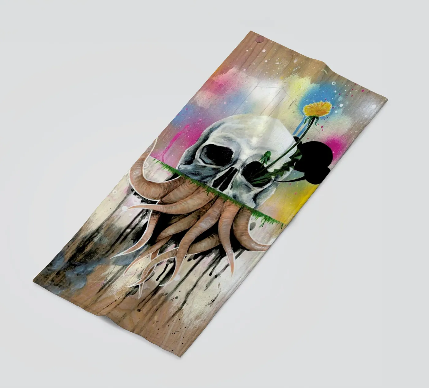 Skull Roots telo mare da Famous When Dead