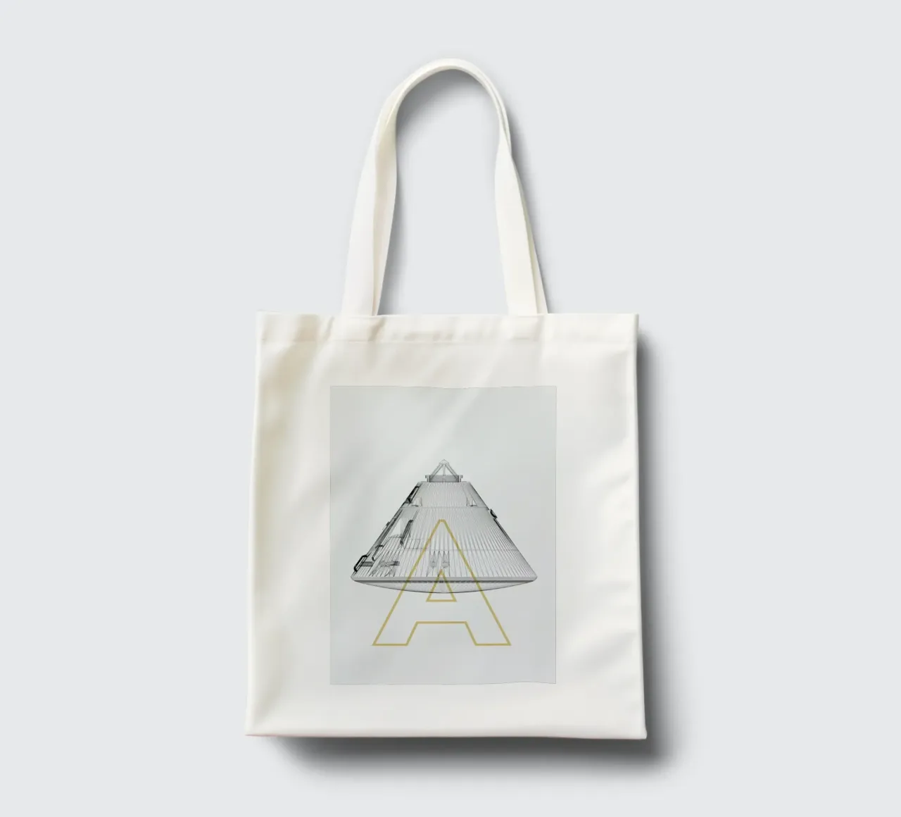 Apollo 11 2 borsa in juta da Marc Schulthess