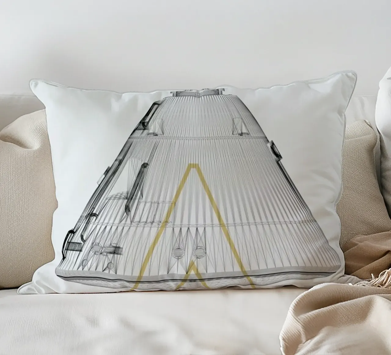 Apollo 11 2 cuscino da Marc Schulthess