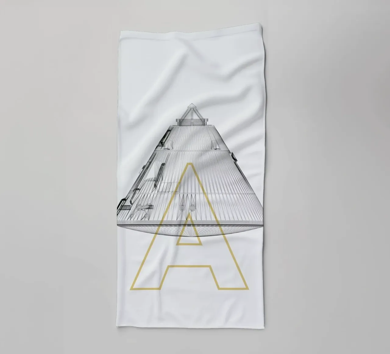 Apollo 11 2 asciugamano da bagno da Marc Schulthess